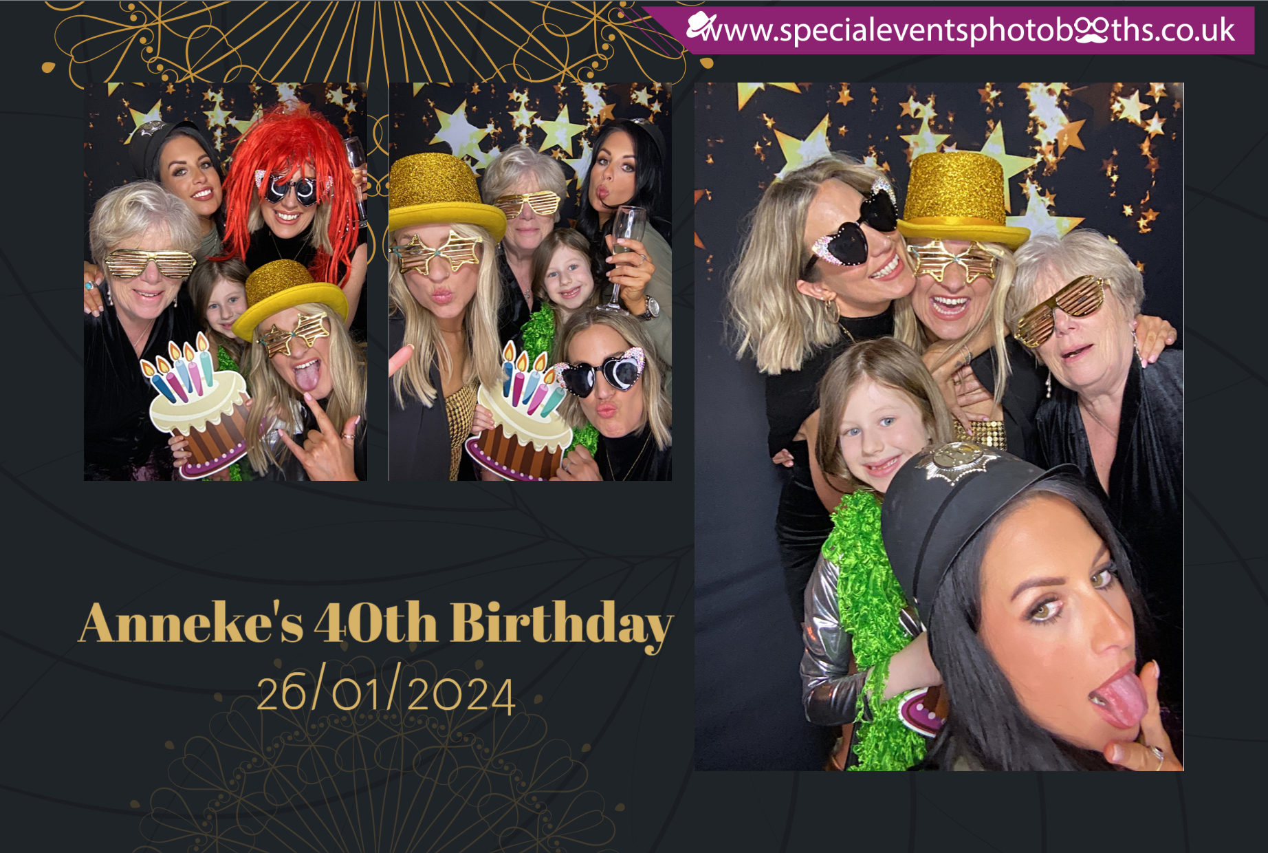 Anneke's 40th Birthday | View more photos from the event at my.specialeventsphotobooths.co.uk/u/SpecialEventsPhotoBooths/Annekes-40th-Birthday