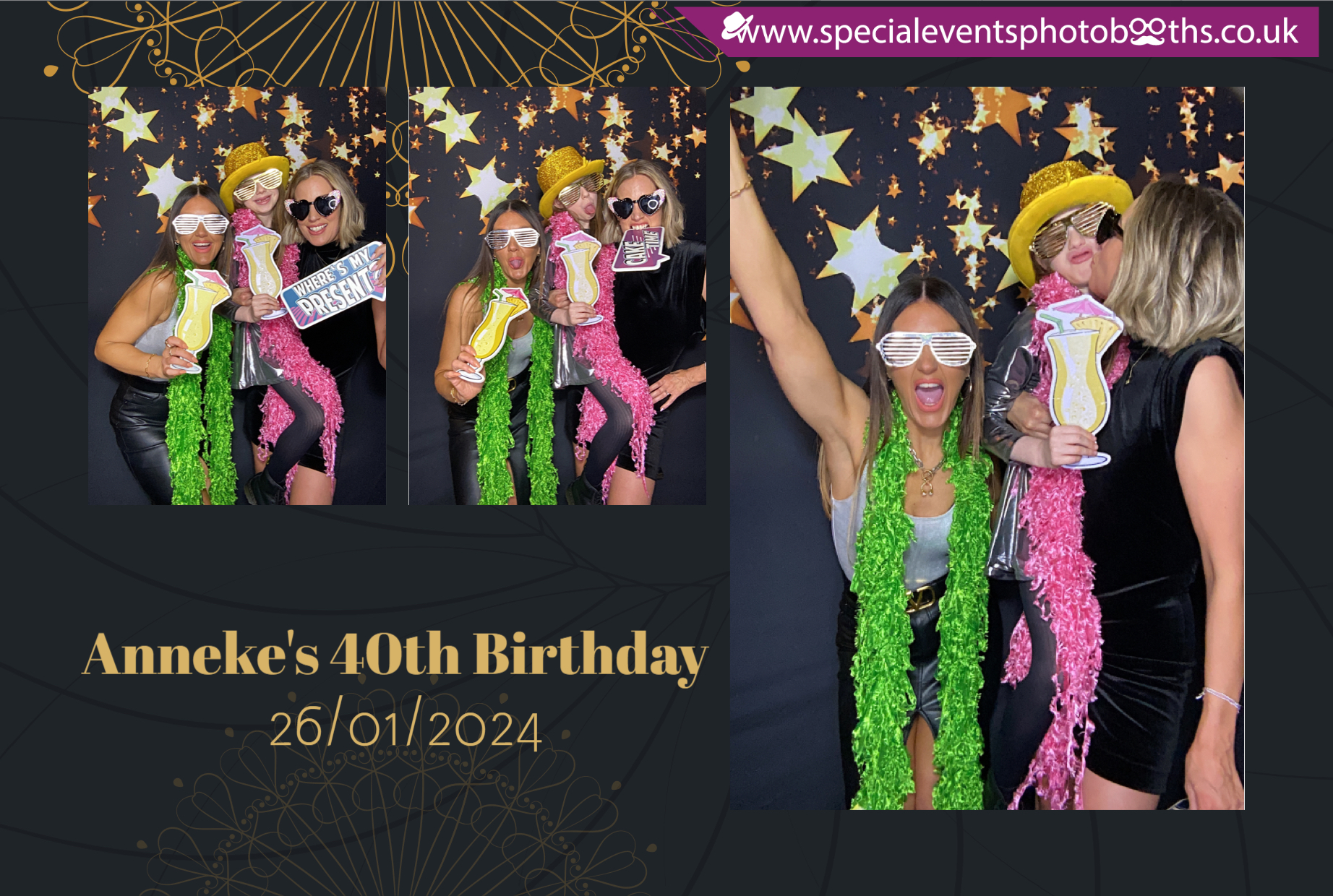 Anneke's 40th Birthday | View more photos from the event at my.specialeventsphotobooths.co.uk/u/SpecialEventsPhotoBooths/Annekes-40th-Birthday