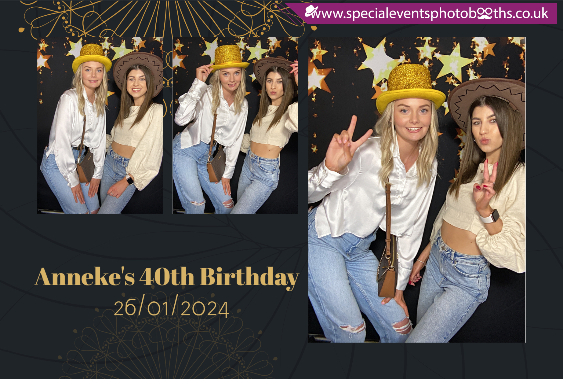 Anneke's 40th Birthday | View more photos from the event at my.specialeventsphotobooths.co.uk/u/SpecialEventsPhotoBooths/Annekes-40th-Birthday