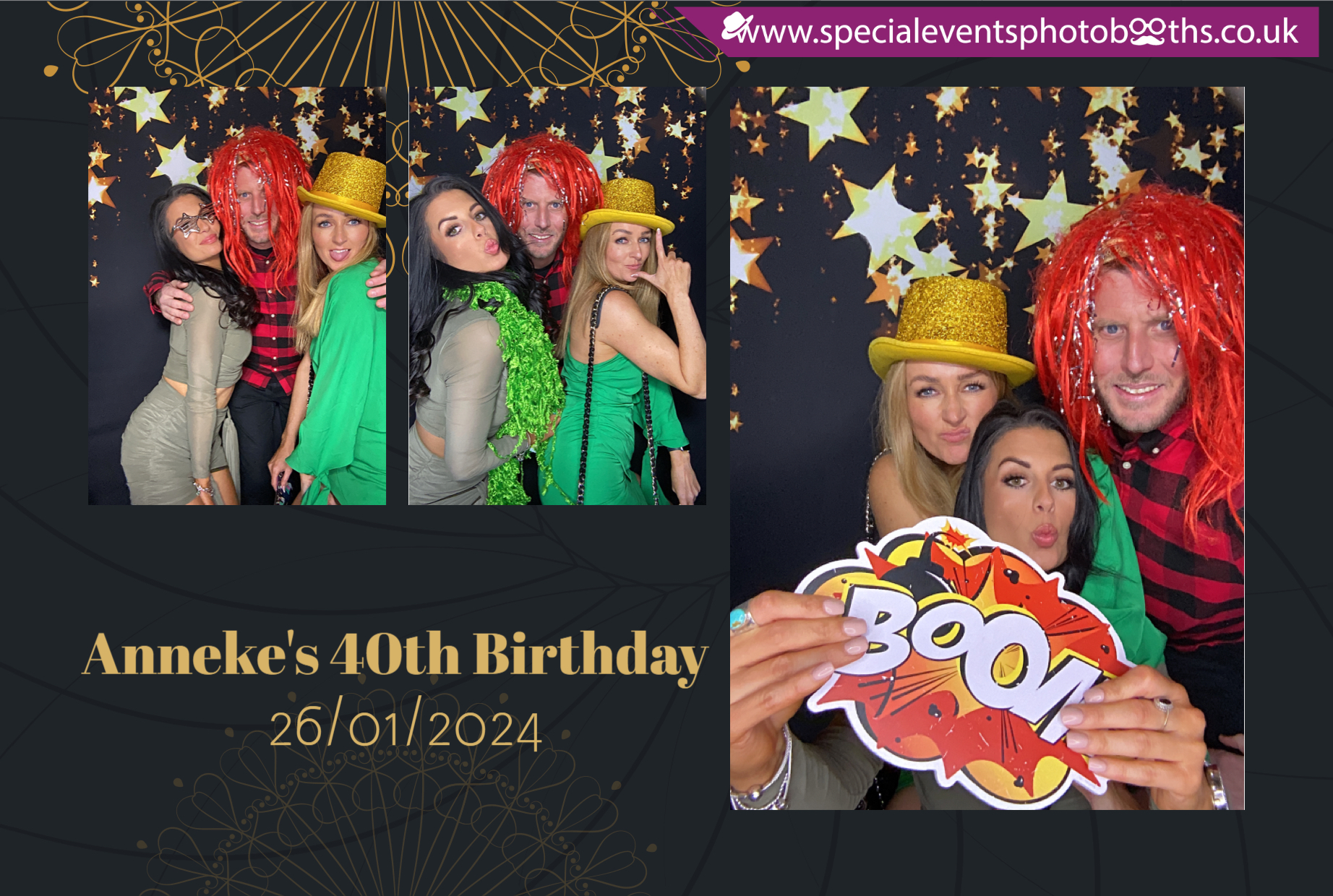 Anneke's 40th Birthday | View more photos from the event at my.specialeventsphotobooths.co.uk/u/SpecialEventsPhotoBooths/Annekes-40th-Birthday
