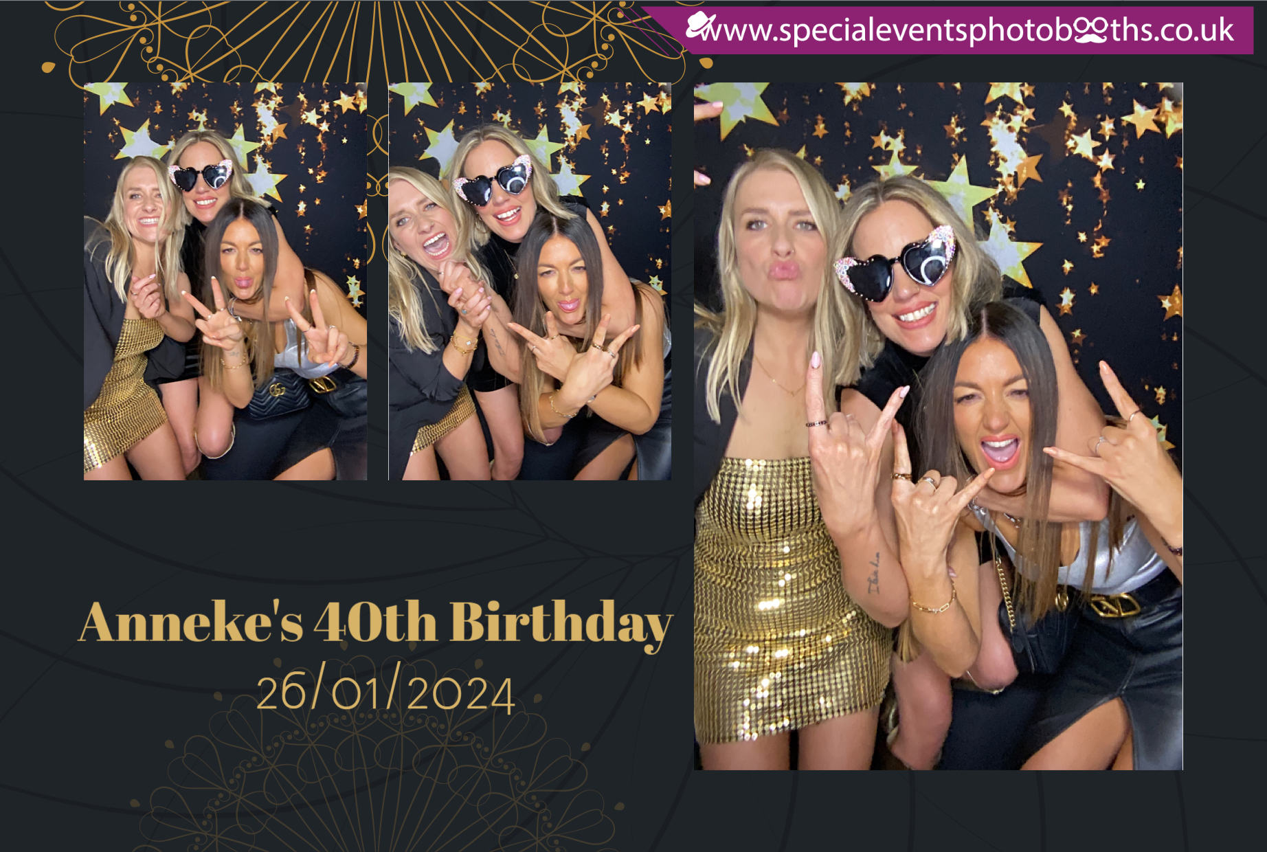 Anneke's 40th Birthday | View more photos from the event at my.specialeventsphotobooths.co.uk/u/SpecialEventsPhotoBooths/Annekes-40th-Birthday