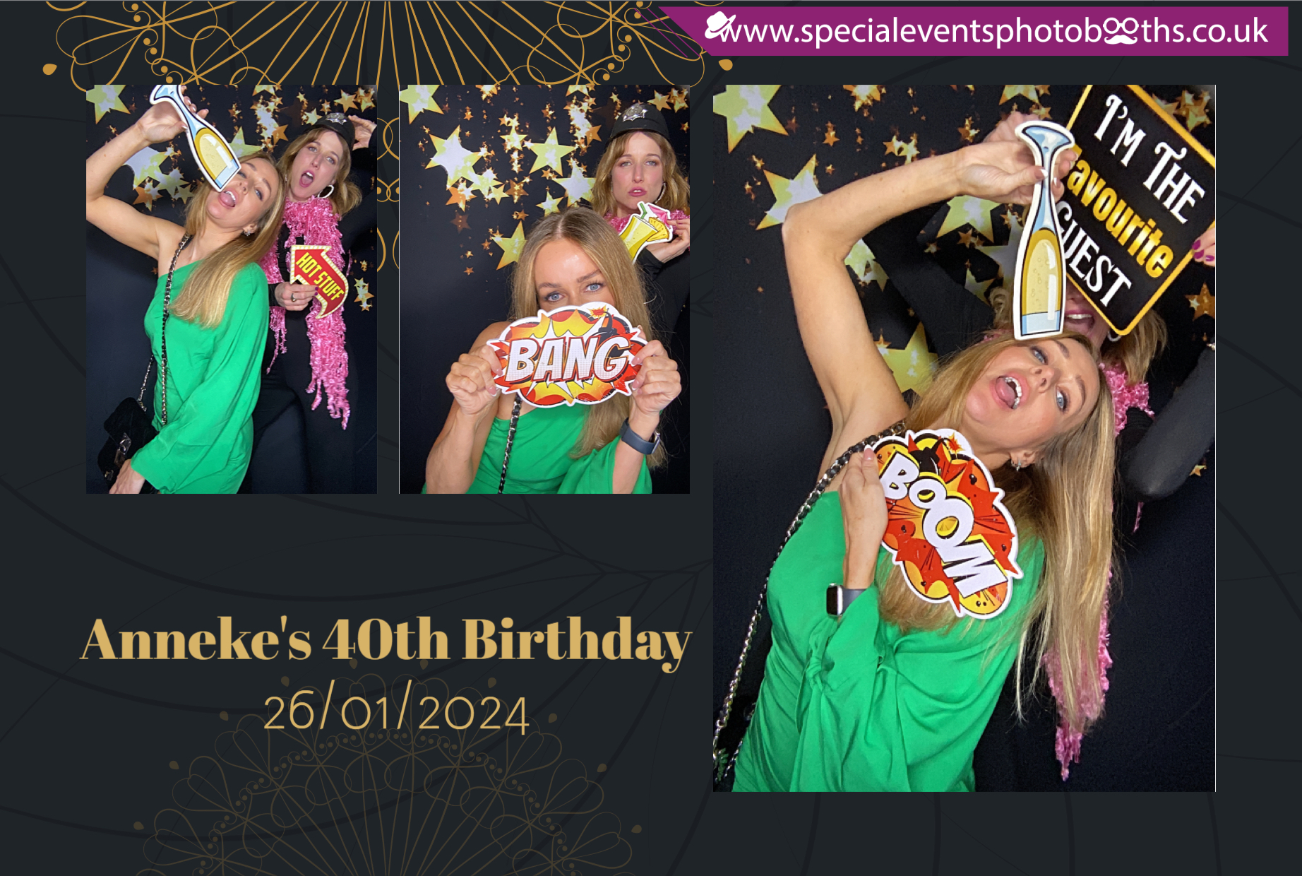 Anneke's 40th Birthday | View more photos from the event at my.specialeventsphotobooths.co.uk/u/SpecialEventsPhotoBooths/Annekes-40th-Birthday