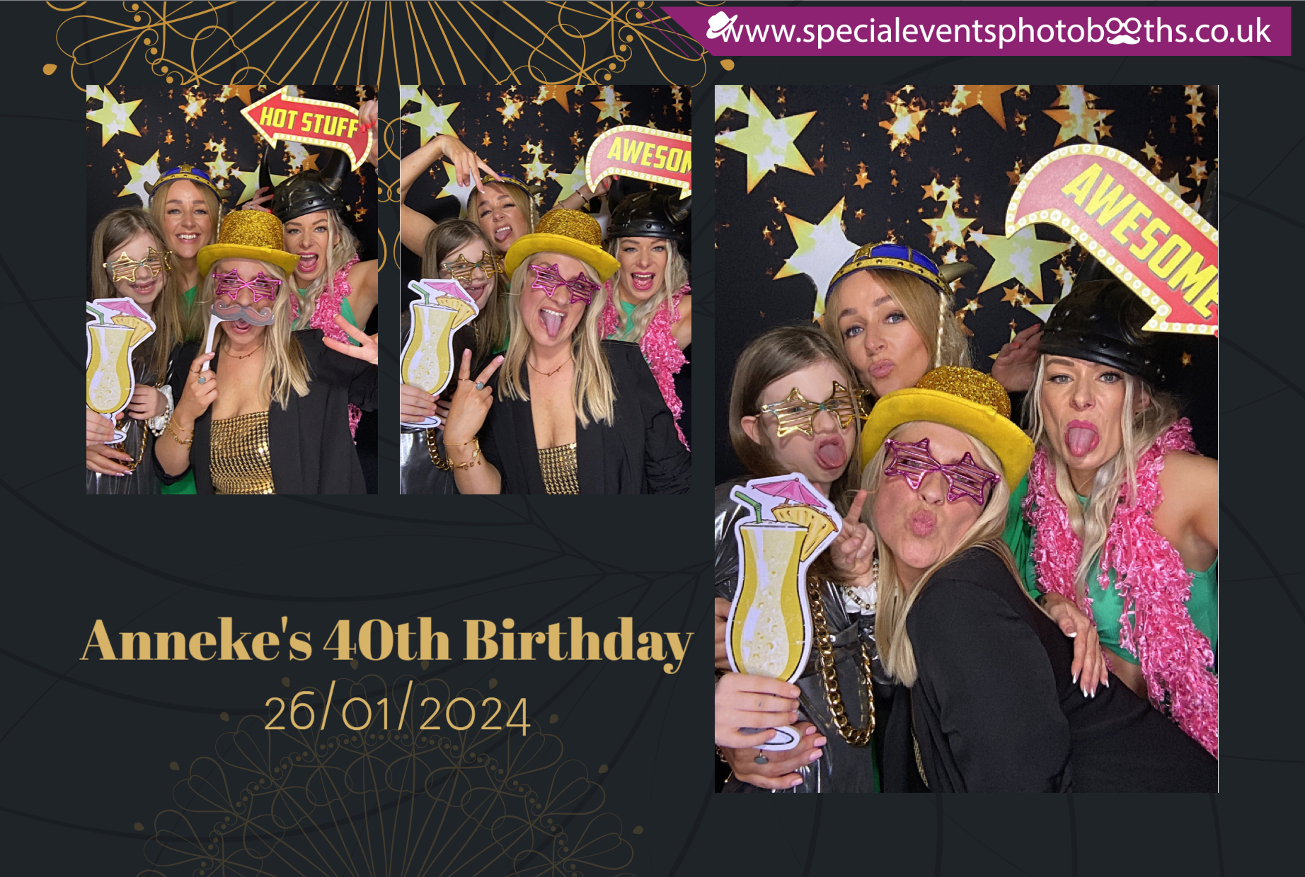 Anneke's 40th Birthday | View more photos from the event at my.specialeventsphotobooths.co.uk/u/SpecialEventsPhotoBooths/Annekes-40th-Birthday