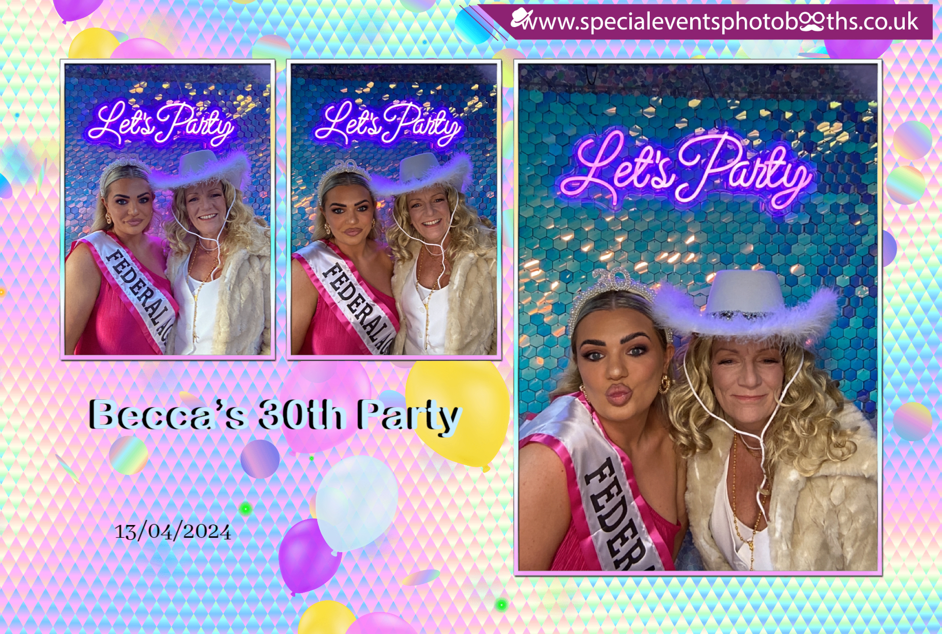 Becca’s 30th Party | View more photos from the event at my.specialeventsphotobooths.co.uk/u/SpecialEventsPhotoBooths/Becca’s-30th-Party