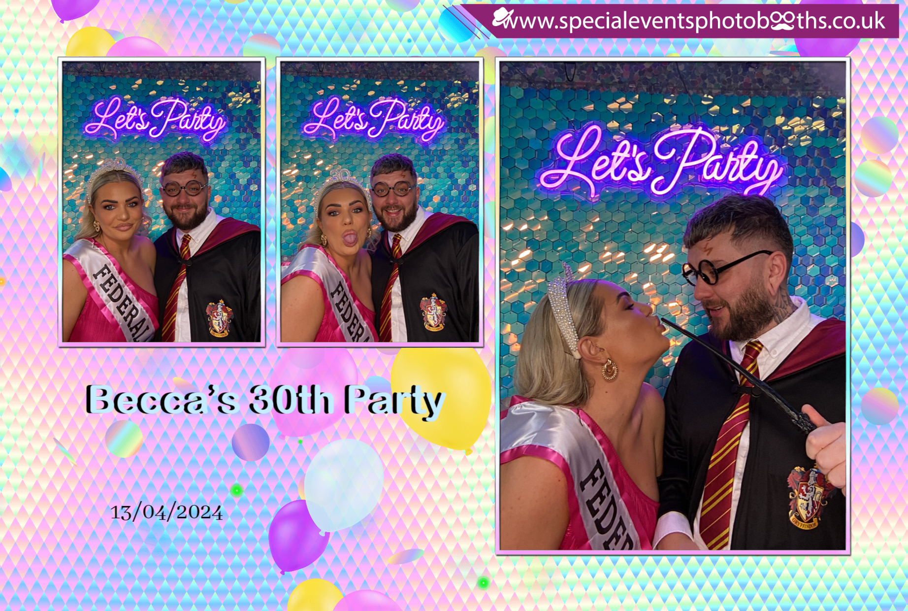 Becca’s 30th Party | View more photos from the event at my.specialeventsphotobooths.co.uk/u/SpecialEventsPhotoBooths/Becca’s-30th-Party