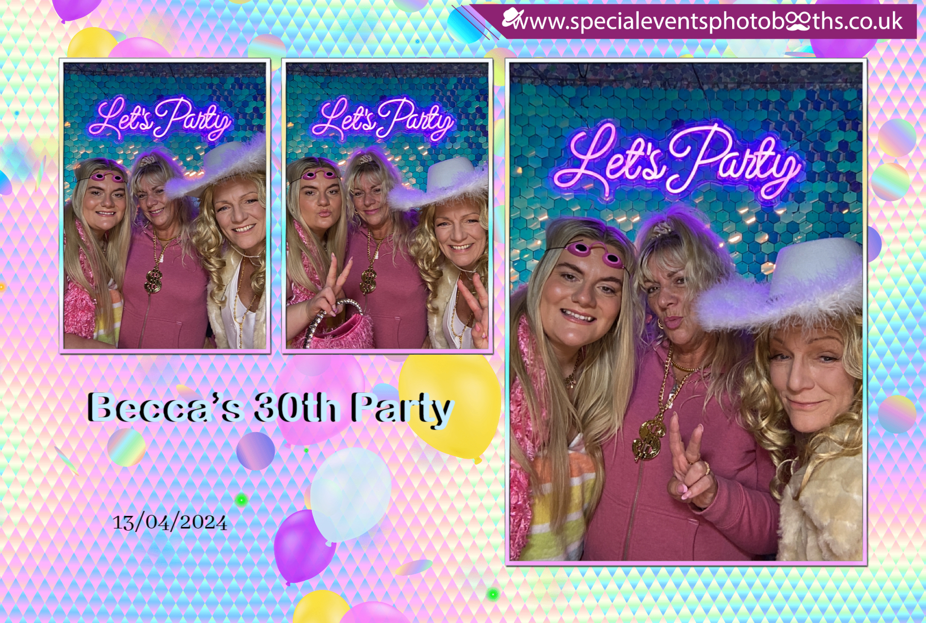 Becca’s 30th Party | View more photos from the event at my.specialeventsphotobooths.co.uk/u/SpecialEventsPhotoBooths/Becca’s-30th-Party