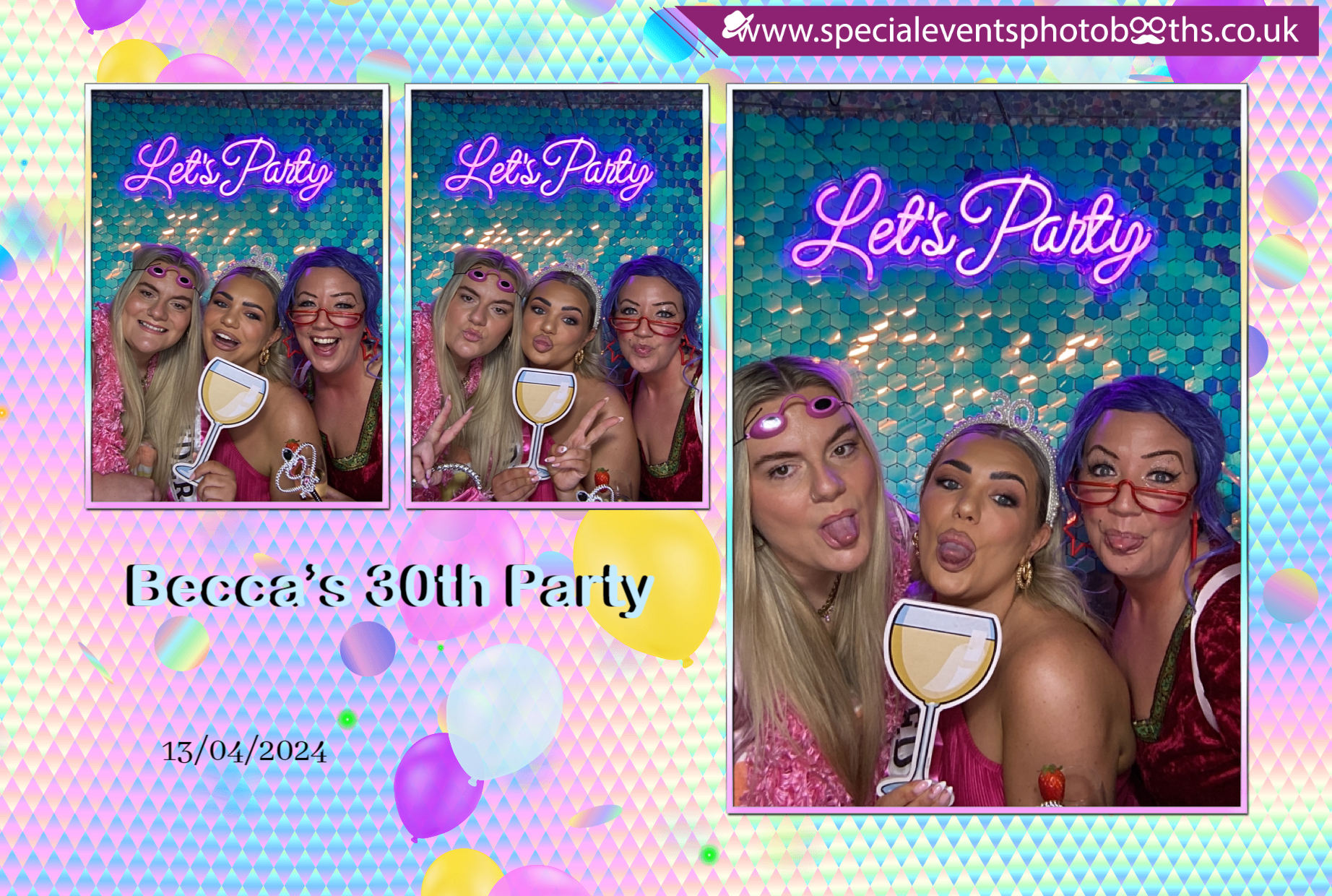 Becca’s 30th Party | View more photos from the event at my.specialeventsphotobooths.co.uk/u/SpecialEventsPhotoBooths/Becca’s-30th-Party