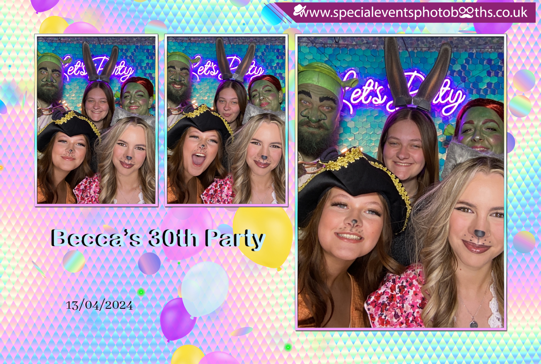 Becca’s 30th Party | View more photos from the event at my.specialeventsphotobooths.co.uk/u/SpecialEventsPhotoBooths/Becca’s-30th-Party