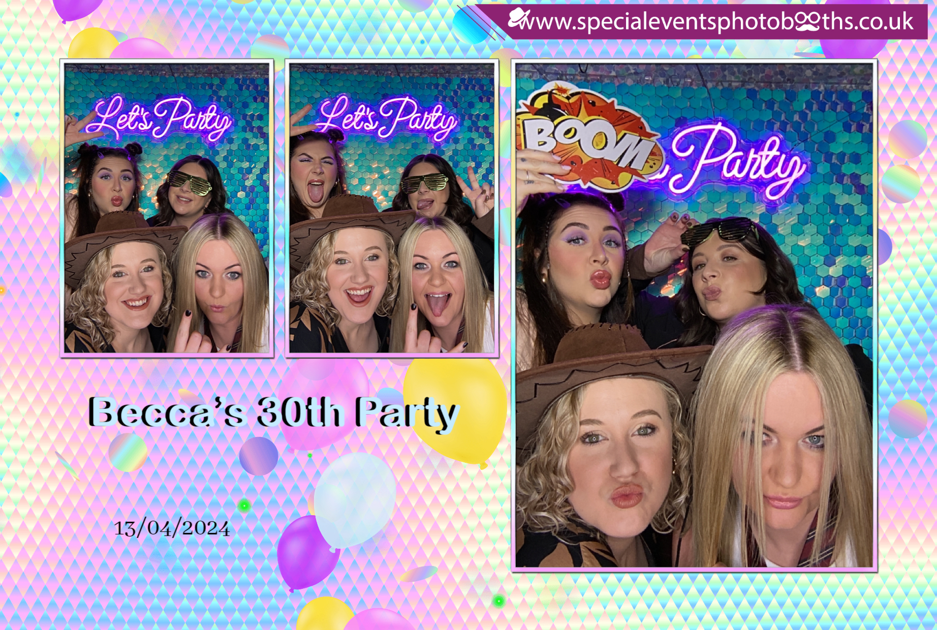 Becca’s 30th Party | View more photos from the event at my.specialeventsphotobooths.co.uk/u/SpecialEventsPhotoBooths/Becca’s-30th-Party
