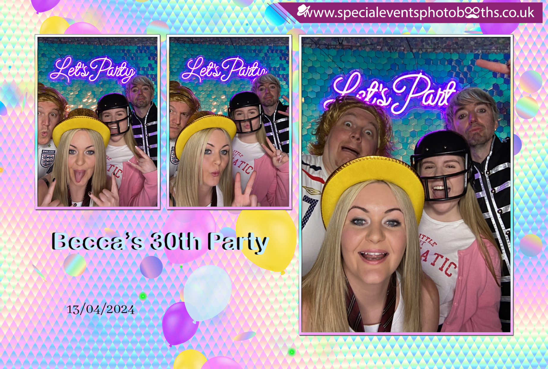 Becca’s 30th Party | View more photos from the event at my.specialeventsphotobooths.co.uk/u/SpecialEventsPhotoBooths/Becca’s-30th-Party