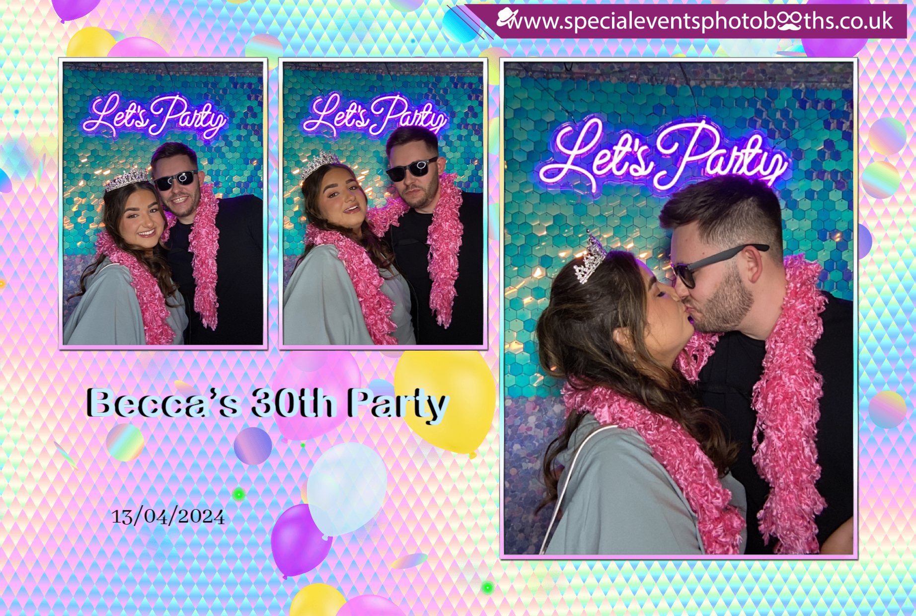 Becca’s 30th Party | View more photos from the event at my.specialeventsphotobooths.co.uk/u/SpecialEventsPhotoBooths/Becca’s-30th-Party