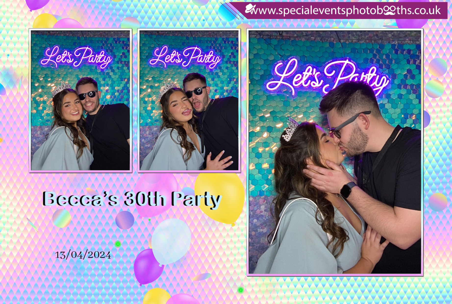 Becca’s 30th Party | View more photos from the event at my.specialeventsphotobooths.co.uk/u/SpecialEventsPhotoBooths/Becca’s-30th-Party