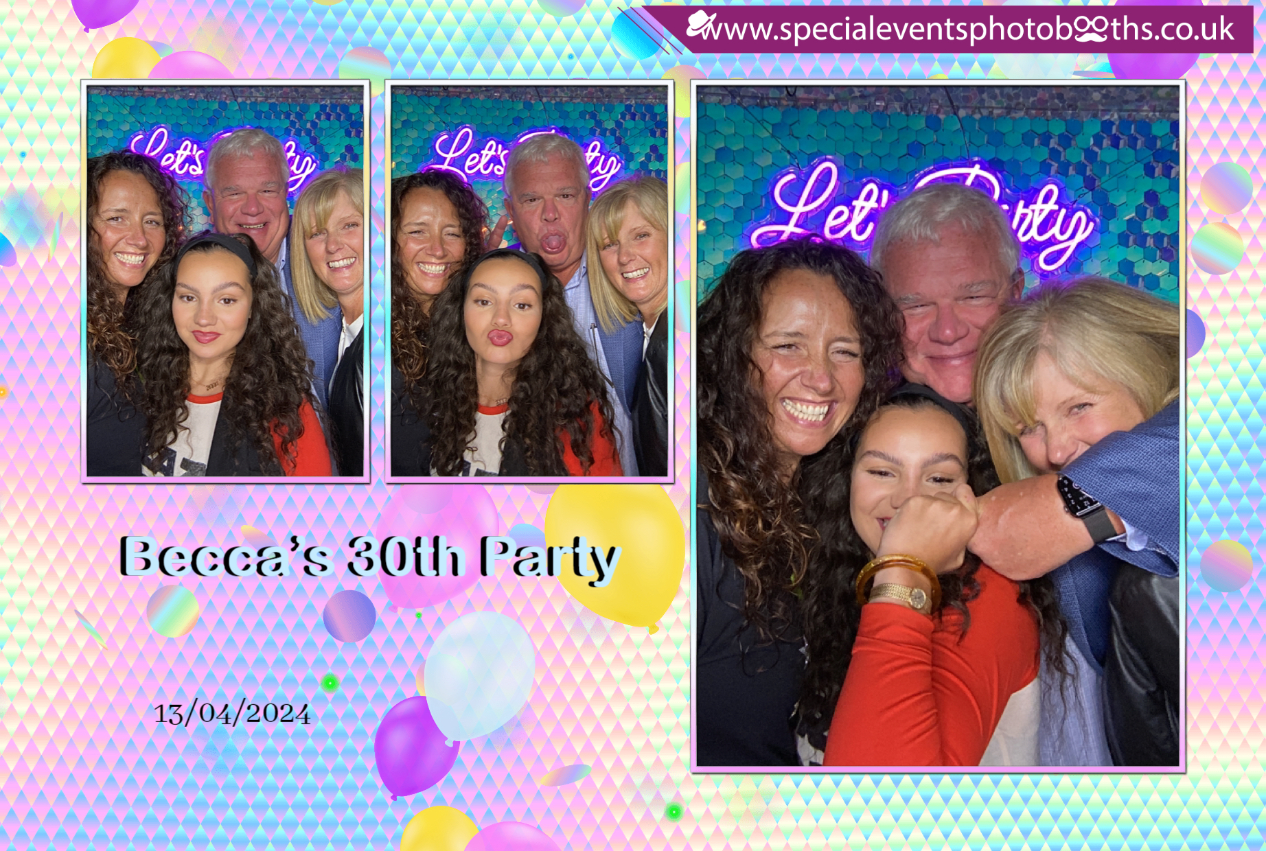 Becca’s 30th Party | View more photos from the event at my.specialeventsphotobooths.co.uk/u/SpecialEventsPhotoBooths/Becca’s-30th-Party