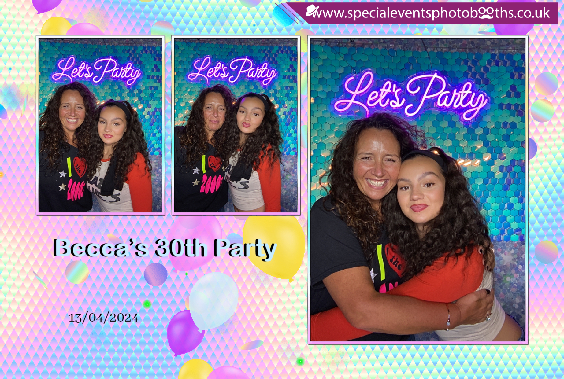 Becca’s 30th Party | View more photos from the event at my.specialeventsphotobooths.co.uk/u/SpecialEventsPhotoBooths/Becca’s-30th-Party