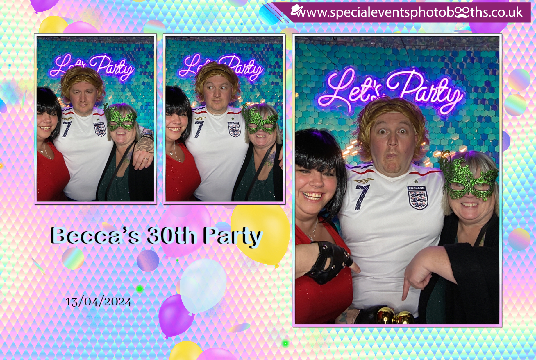 Becca’s 30th Party | View more photos from the event at my.specialeventsphotobooths.co.uk/u/SpecialEventsPhotoBooths/Becca’s-30th-Party
