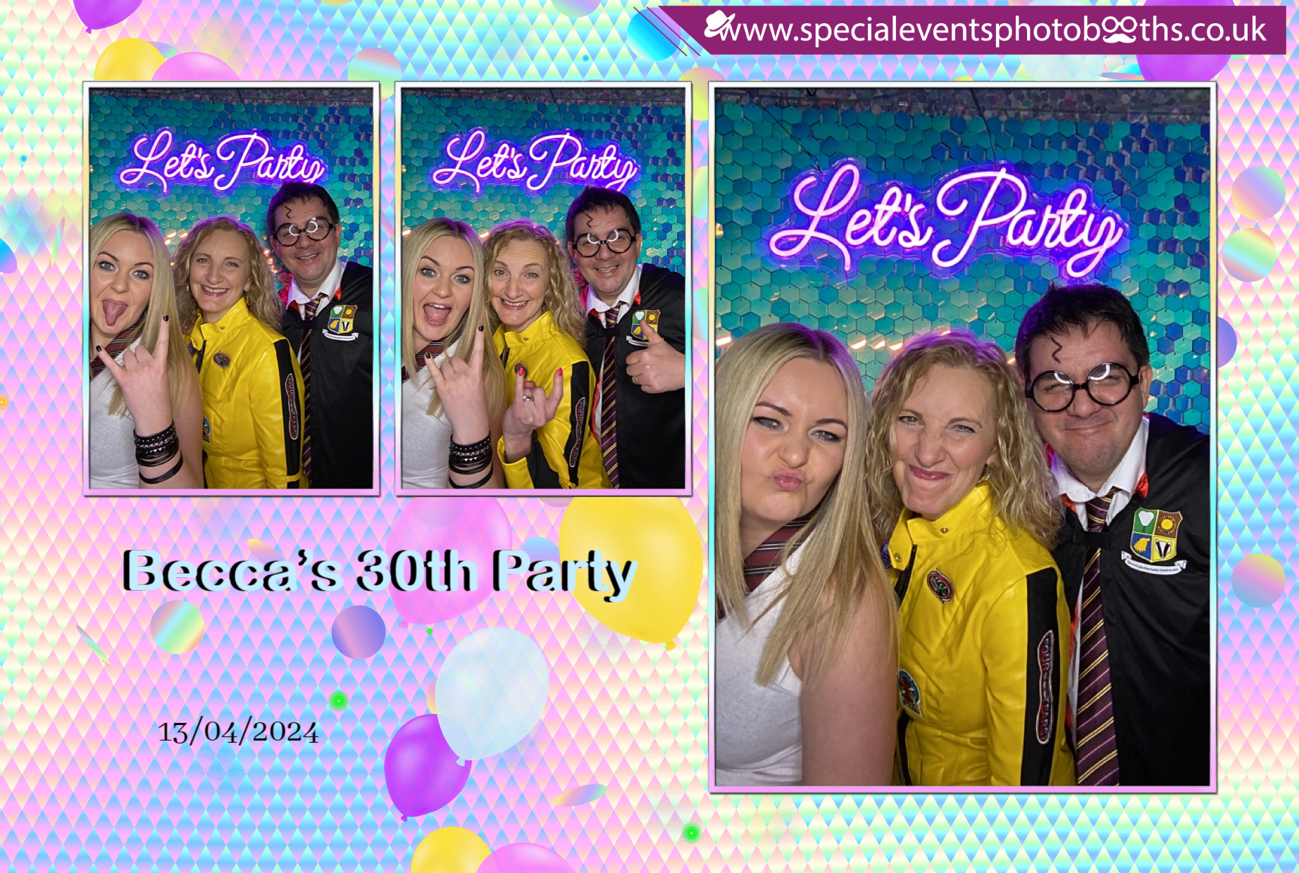 Becca’s 30th Party | View more photos from the event at my.specialeventsphotobooths.co.uk/u/SpecialEventsPhotoBooths/Becca’s-30th-Party
