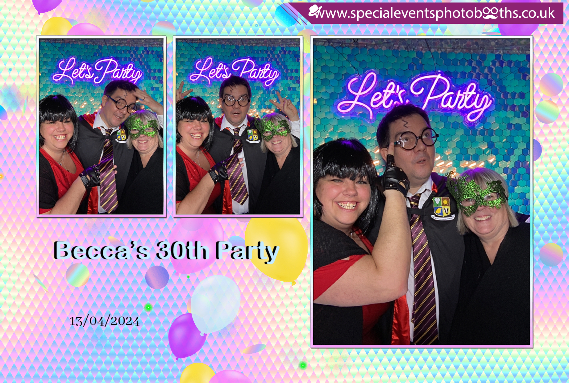 Becca’s 30th Party | View more photos from the event at my.specialeventsphotobooths.co.uk/u/SpecialEventsPhotoBooths/Becca’s-30th-Party