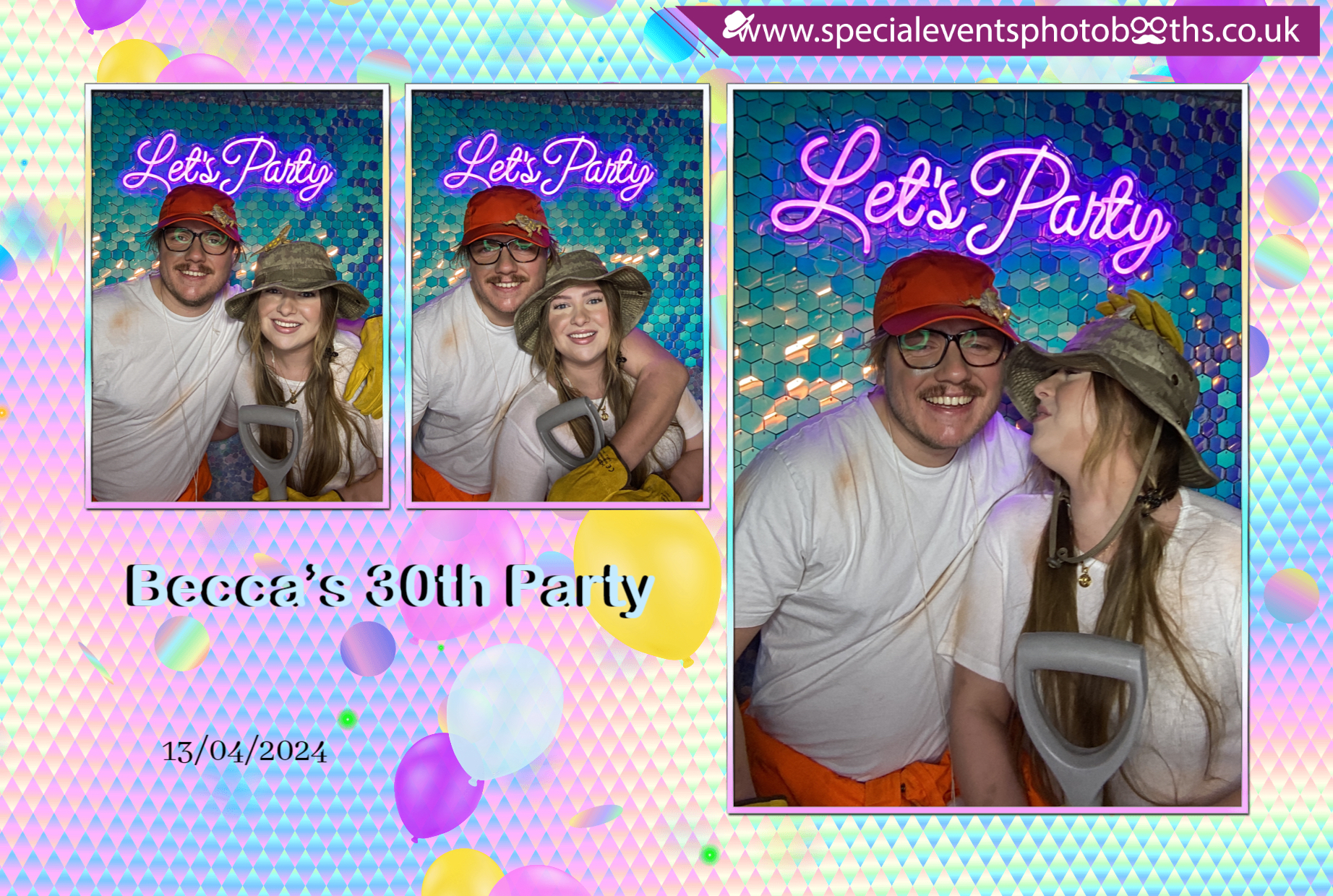 Becca’s 30th Party | View more photos from the event at my.specialeventsphotobooths.co.uk/u/SpecialEventsPhotoBooths/Becca’s-30th-Party