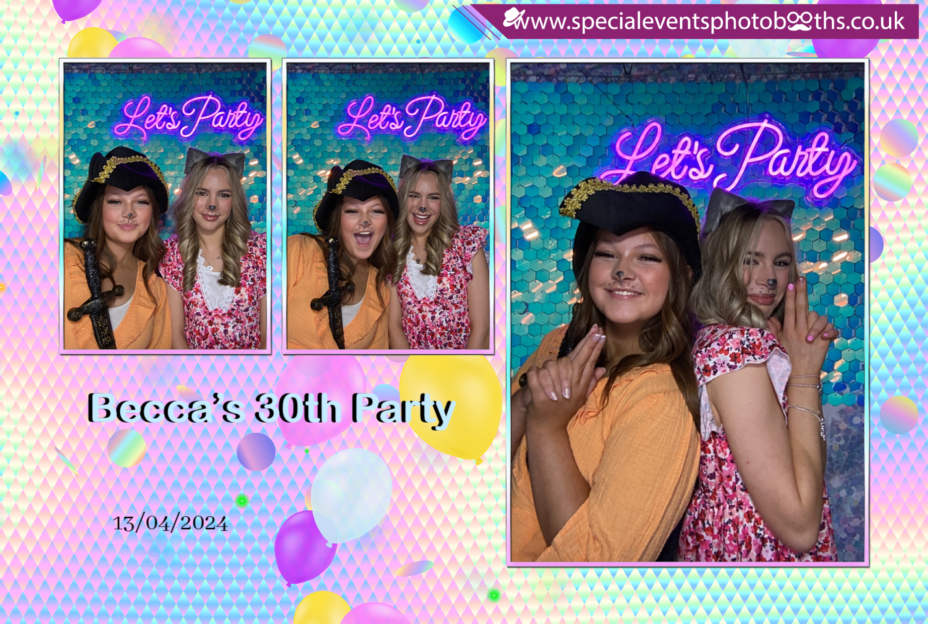 Becca’s 30th Party | View more photos from the event at my.specialeventsphotobooths.co.uk/u/SpecialEventsPhotoBooths/Becca’s-30th-Party