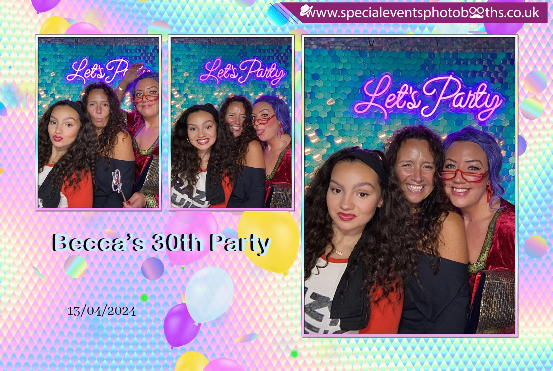 Becca’s 30th Party | View more photos from the event at my.specialeventsphotobooths.co.uk/u/SpecialEventsPhotoBooths/Becca’s-30th-Party