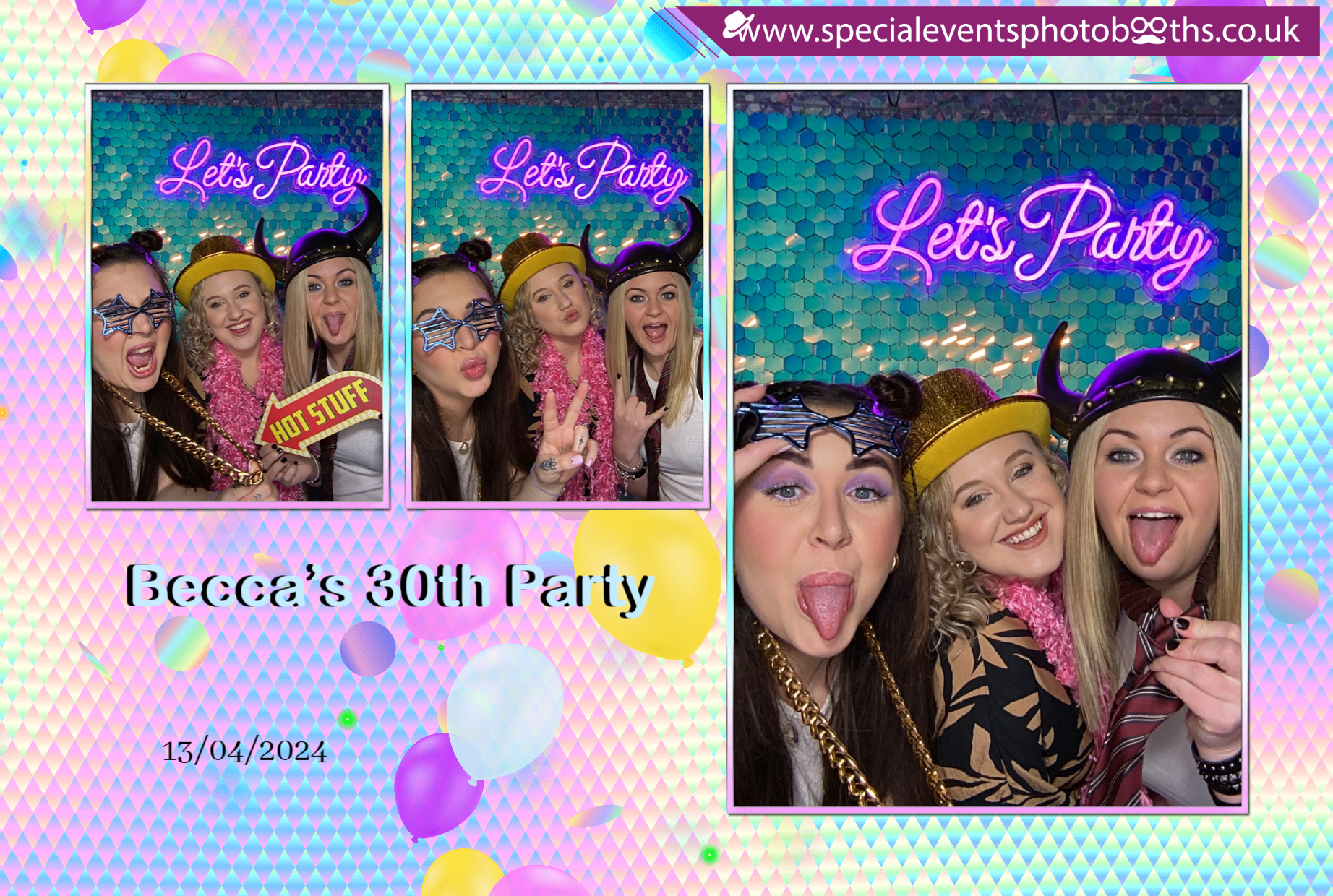Becca’s 30th Party | View more photos from the event at my.specialeventsphotobooths.co.uk/u/SpecialEventsPhotoBooths/Becca’s-30th-Party
