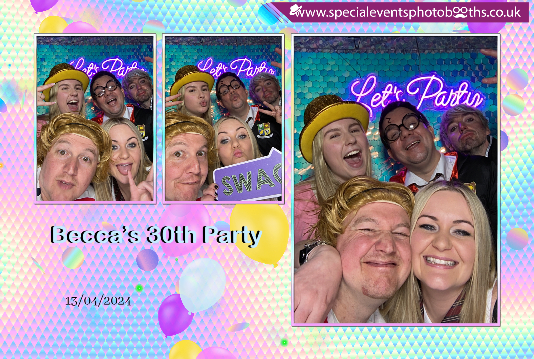 Becca’s 30th Party | View more photos from the event at my.specialeventsphotobooths.co.uk/u/SpecialEventsPhotoBooths/Becca’s-30th-Party