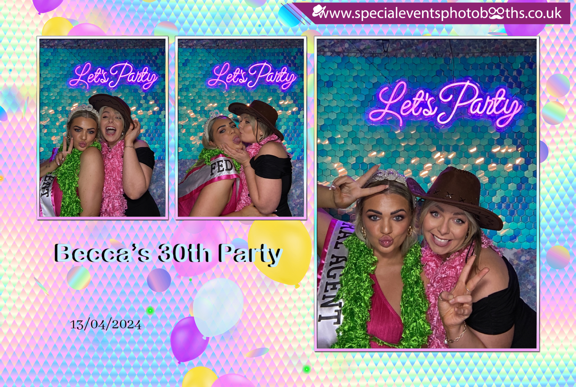 Becca’s 30th Party | View more photos from the event at my.specialeventsphotobooths.co.uk/u/SpecialEventsPhotoBooths/Becca’s-30th-Party