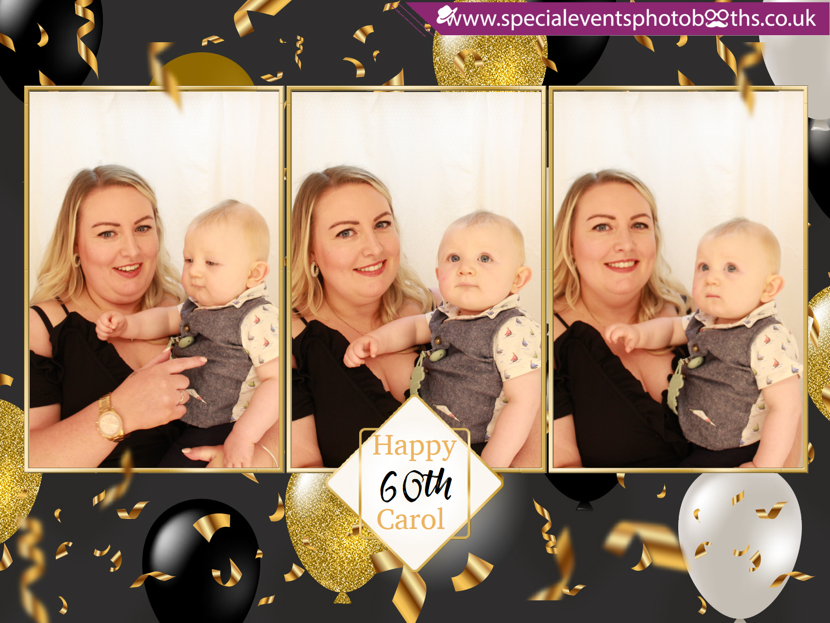 Carol’s 60th Birthday | View more photos from the event at my.specialeventsphotobooths.co.uk/u/SpecialEventsPhotoBooths/Carol’s-60th-Birthday