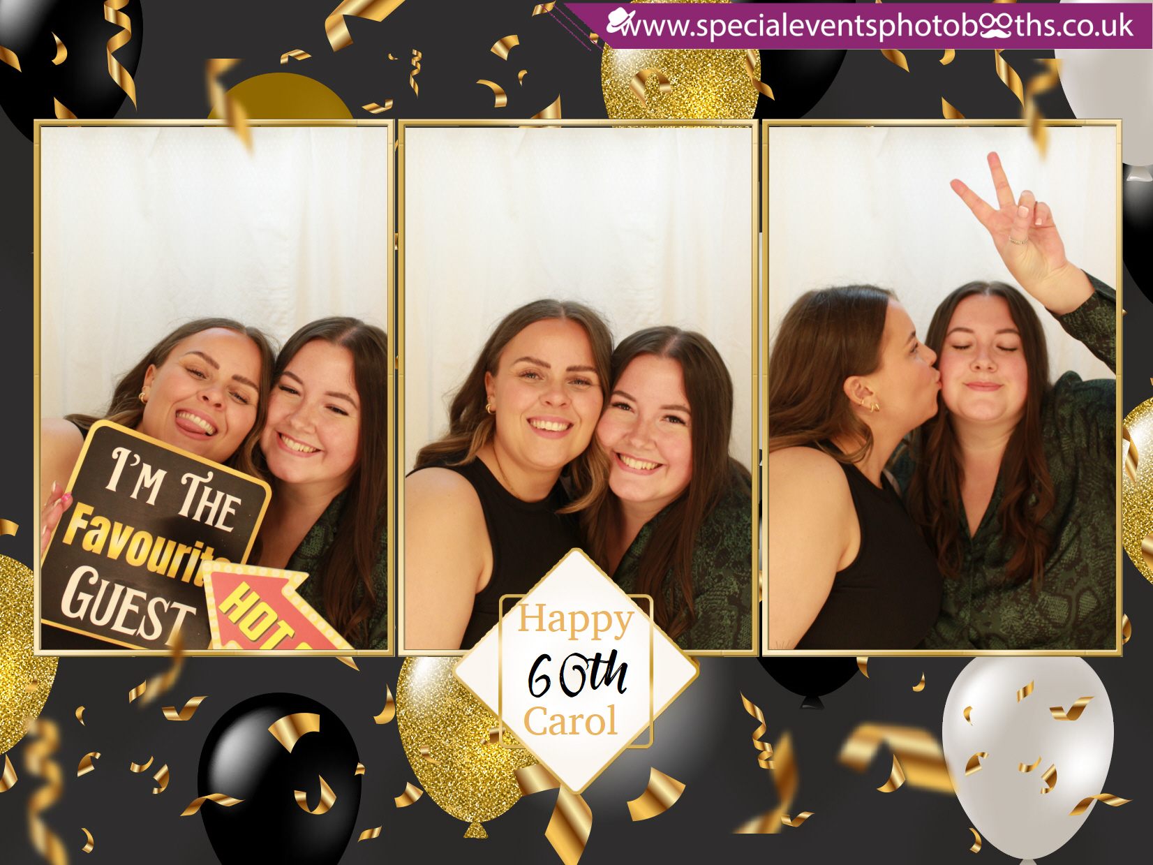 Carol’s 60th Birthday | View more photos from the event at my.specialeventsphotobooths.co.uk/u/SpecialEventsPhotoBooths/Carol’s-60th-Birthday