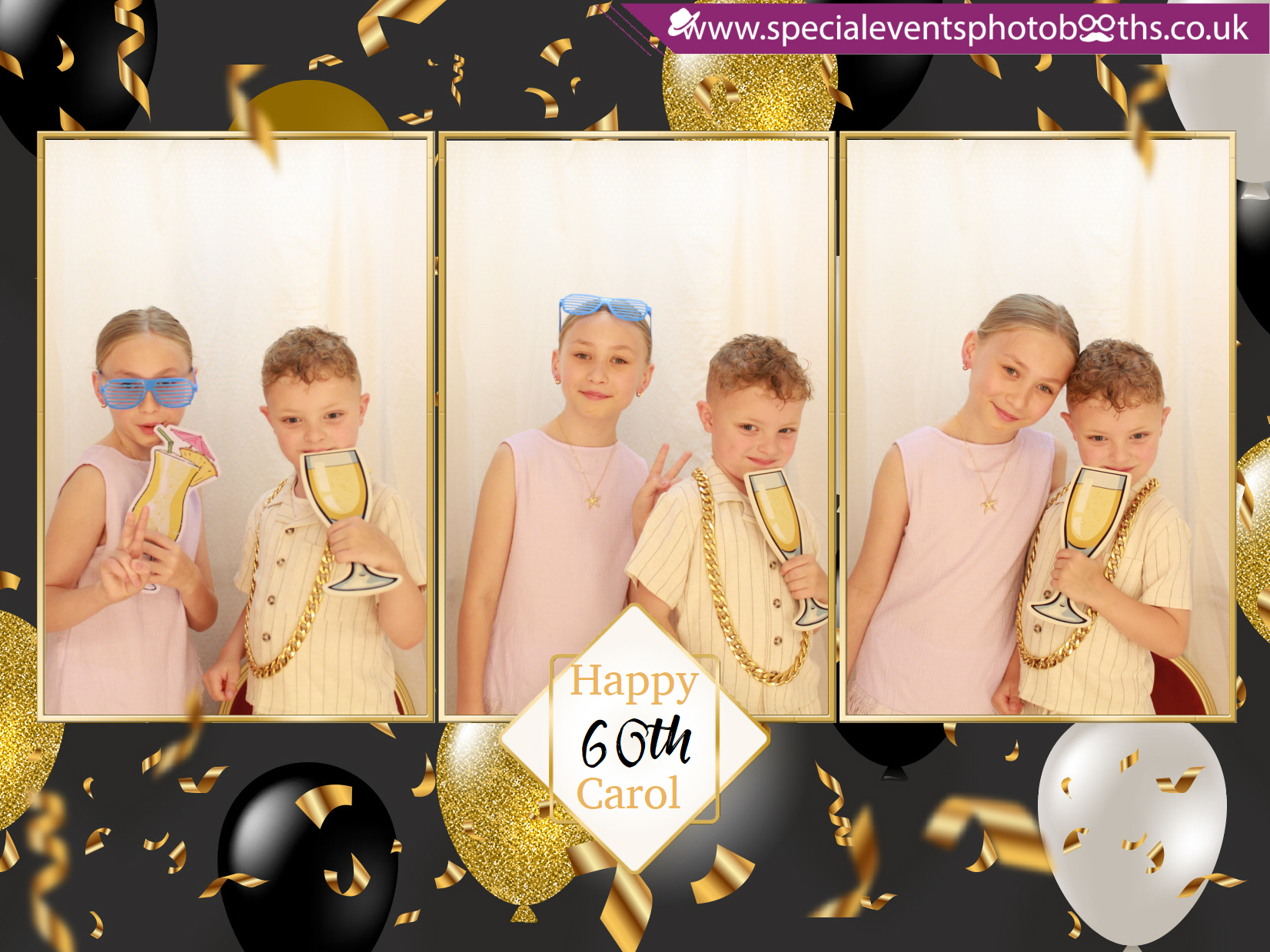 Carol’s 60th Birthday | View more photos from the event at my.specialeventsphotobooths.co.uk/u/SpecialEventsPhotoBooths/Carol’s-60th-Birthday