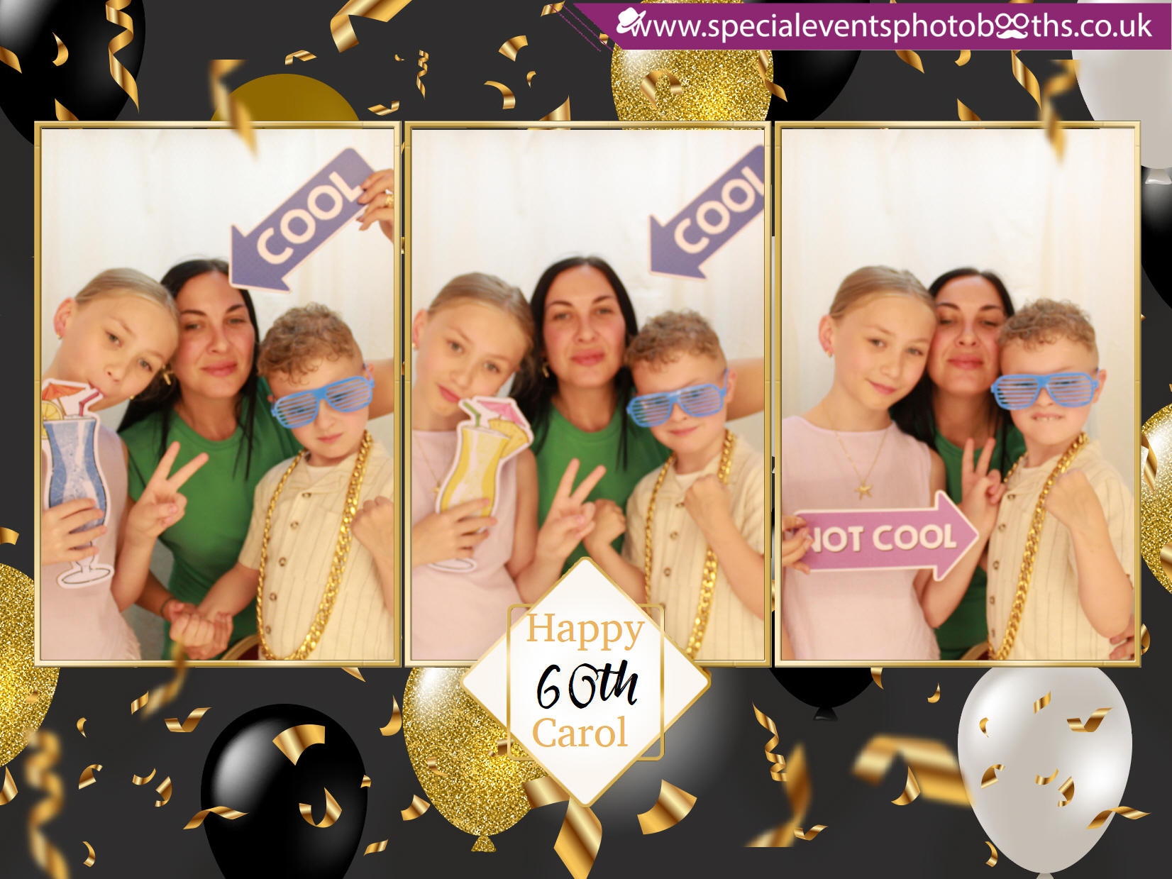 Carol’s 60th Birthday | View more photos from the event at my.specialeventsphotobooths.co.uk/u/SpecialEventsPhotoBooths/Carol’s-60th-Birthday