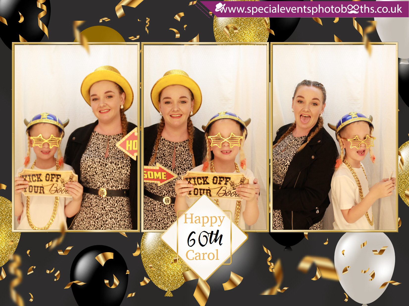 Carol’s 60th Birthday | View more photos from the event at my.specialeventsphotobooths.co.uk/u/SpecialEventsPhotoBooths/Carol’s-60th-Birthday