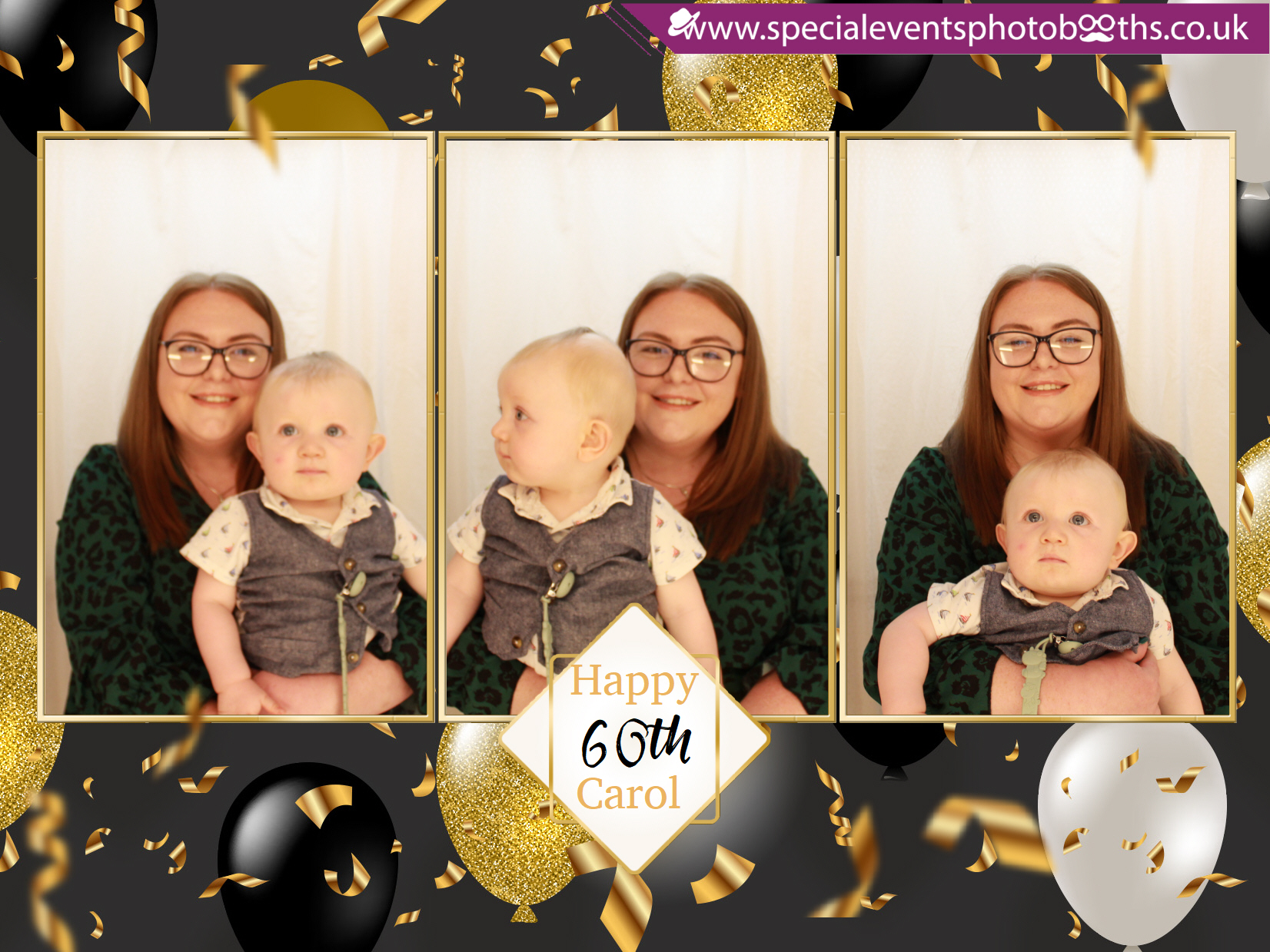 Carol’s 60th Birthday | View more photos from the event at my.specialeventsphotobooths.co.uk/u/SpecialEventsPhotoBooths/Carol’s-60th-Birthday