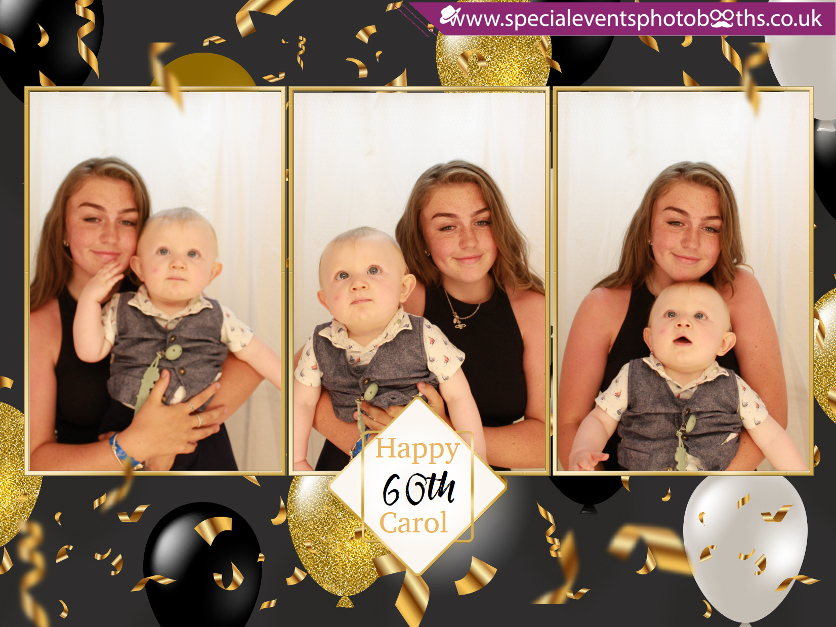 Carol’s 60th Birthday | View more photos from the event at my.specialeventsphotobooths.co.uk/u/SpecialEventsPhotoBooths/Carol’s-60th-Birthday