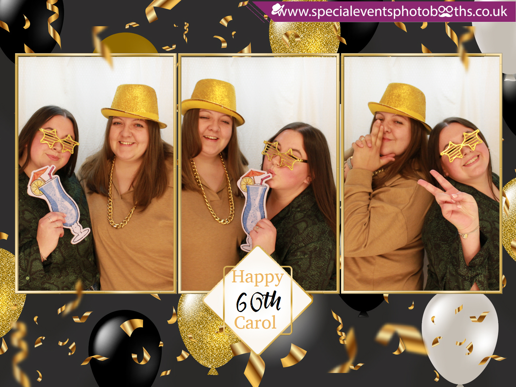Carol’s 60th Birthday | View more photos from the event at my.specialeventsphotobooths.co.uk/u/SpecialEventsPhotoBooths/Carol’s-60th-Birthday