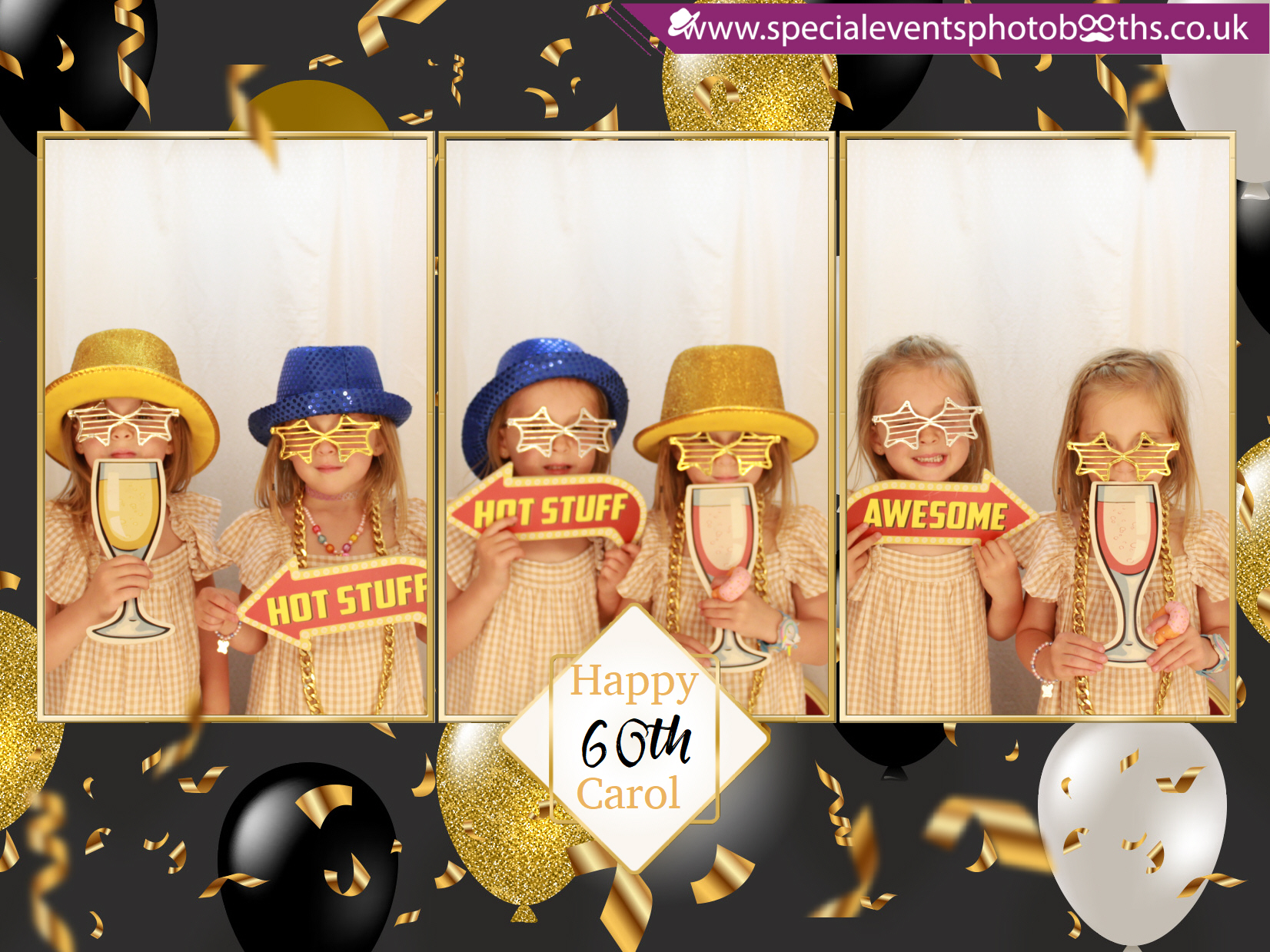 Carol’s 60th Birthday | View more photos from the event at my.specialeventsphotobooths.co.uk/u/SpecialEventsPhotoBooths/Carol’s-60th-Birthday