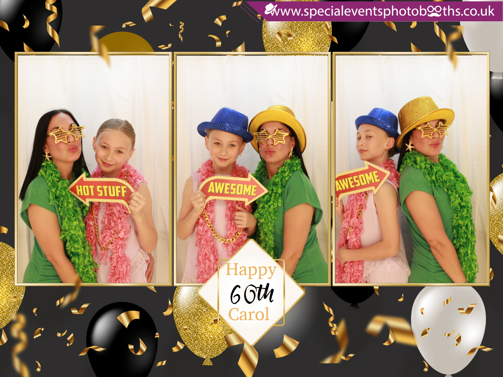 Carol’s 60th Birthday | View more photos from the event at my.specialeventsphotobooths.co.uk/u/SpecialEventsPhotoBooths/Carol’s-60th-Birthday