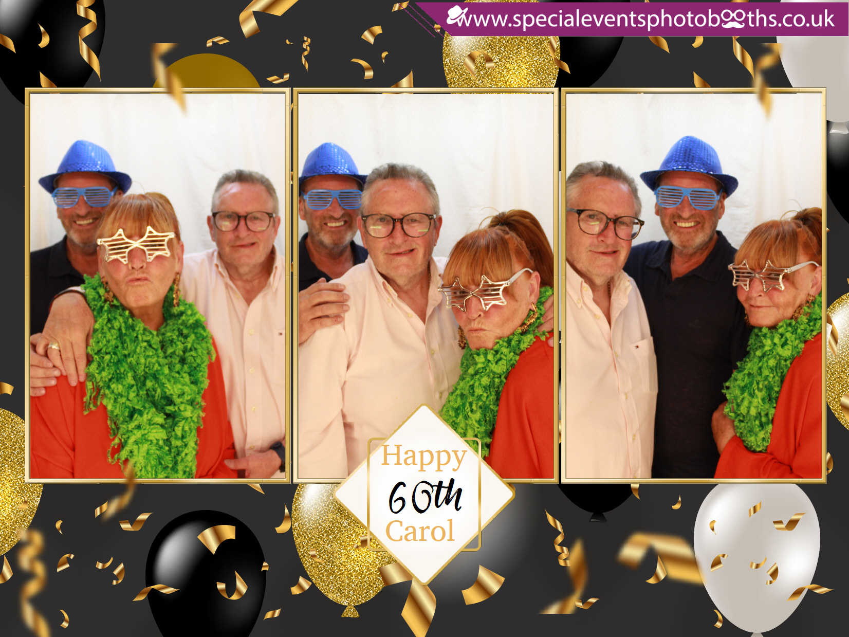 Carol’s 60th Birthday | View more photos from the event at my.specialeventsphotobooths.co.uk/u/SpecialEventsPhotoBooths/Carol’s-60th-Birthday