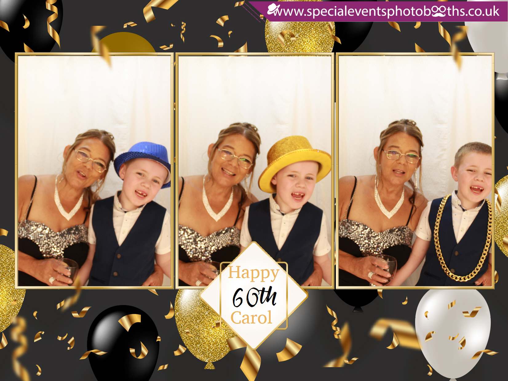 Carol’s 60th Birthday | View more photos from the event at my.specialeventsphotobooths.co.uk/u/SpecialEventsPhotoBooths/Carol’s-60th-Birthday