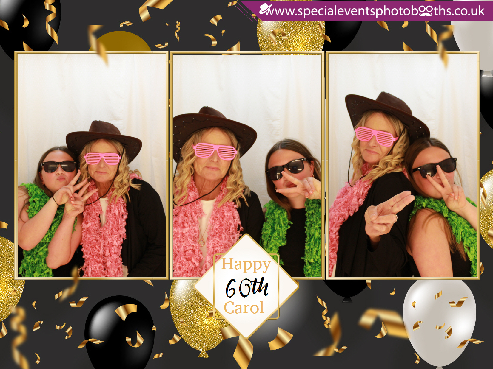 Carol’s 60th Birthday | View more photos from the event at my.specialeventsphotobooths.co.uk/u/SpecialEventsPhotoBooths/Carol’s-60th-Birthday