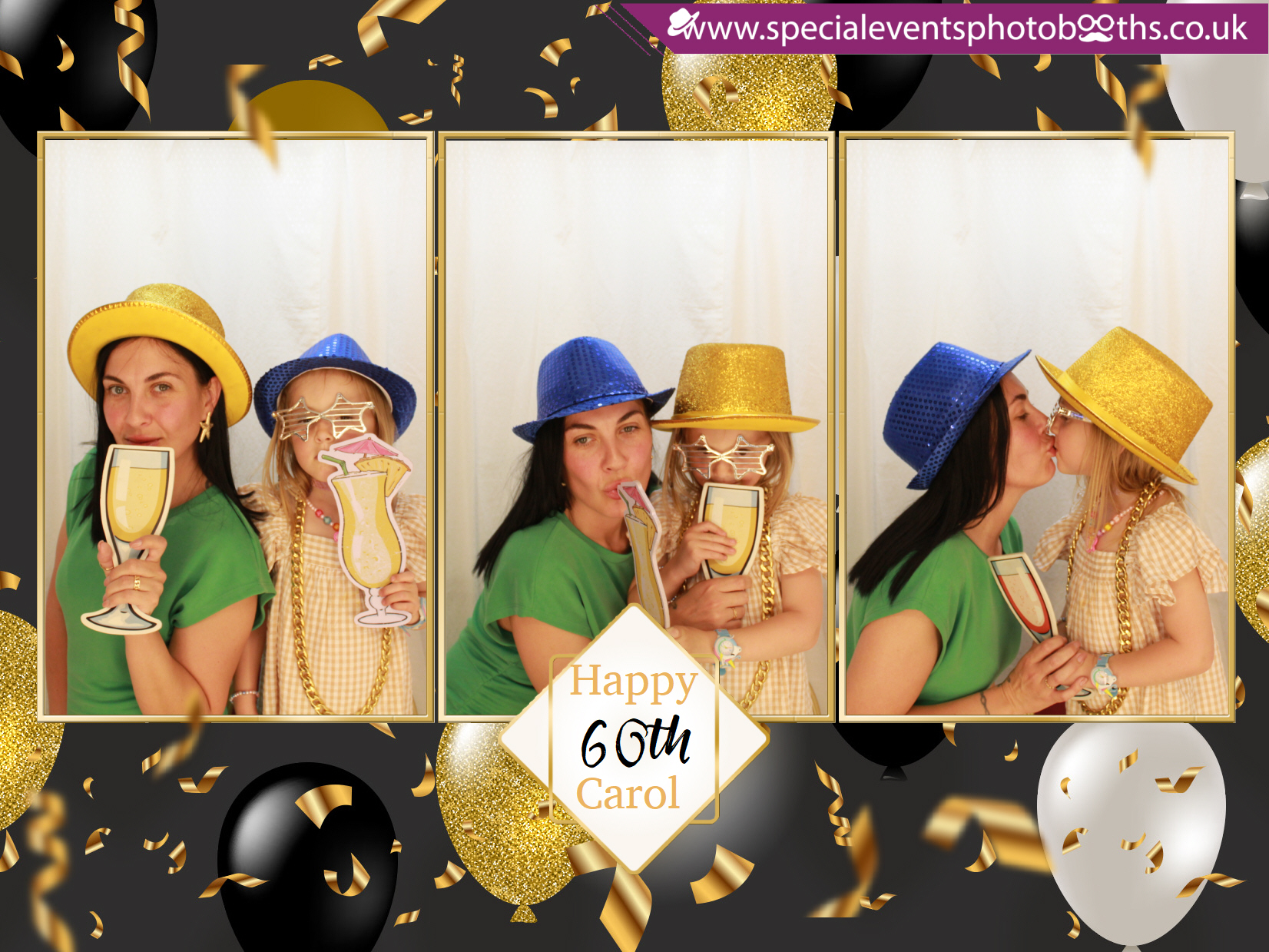 Carol’s 60th Birthday | View more photos from the event at my.specialeventsphotobooths.co.uk/u/SpecialEventsPhotoBooths/Carol’s-60th-Birthday