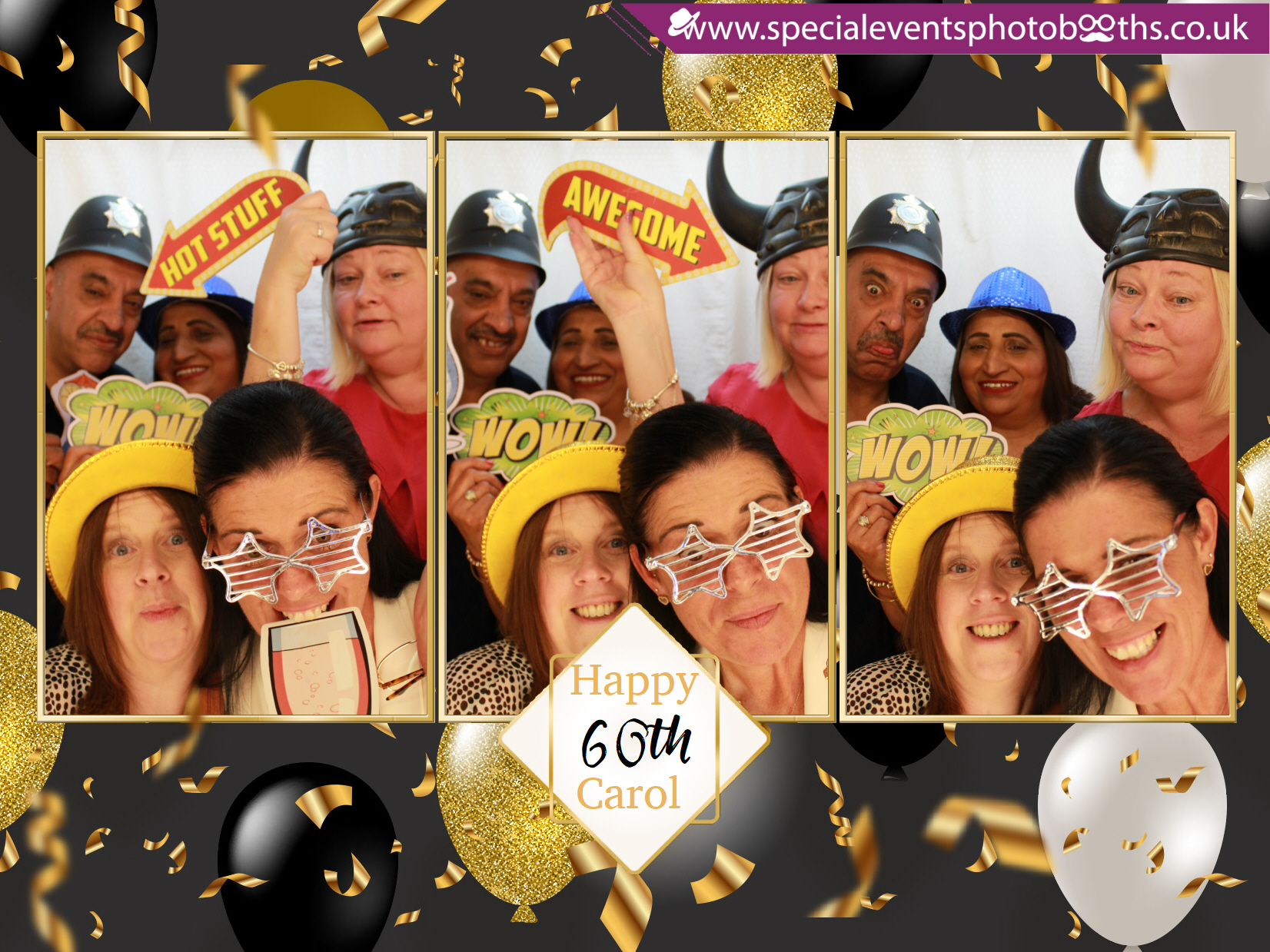 Carol’s 60th Birthday | View more photos from the event at my.specialeventsphotobooths.co.uk/u/SpecialEventsPhotoBooths/Carol’s-60th-Birthday