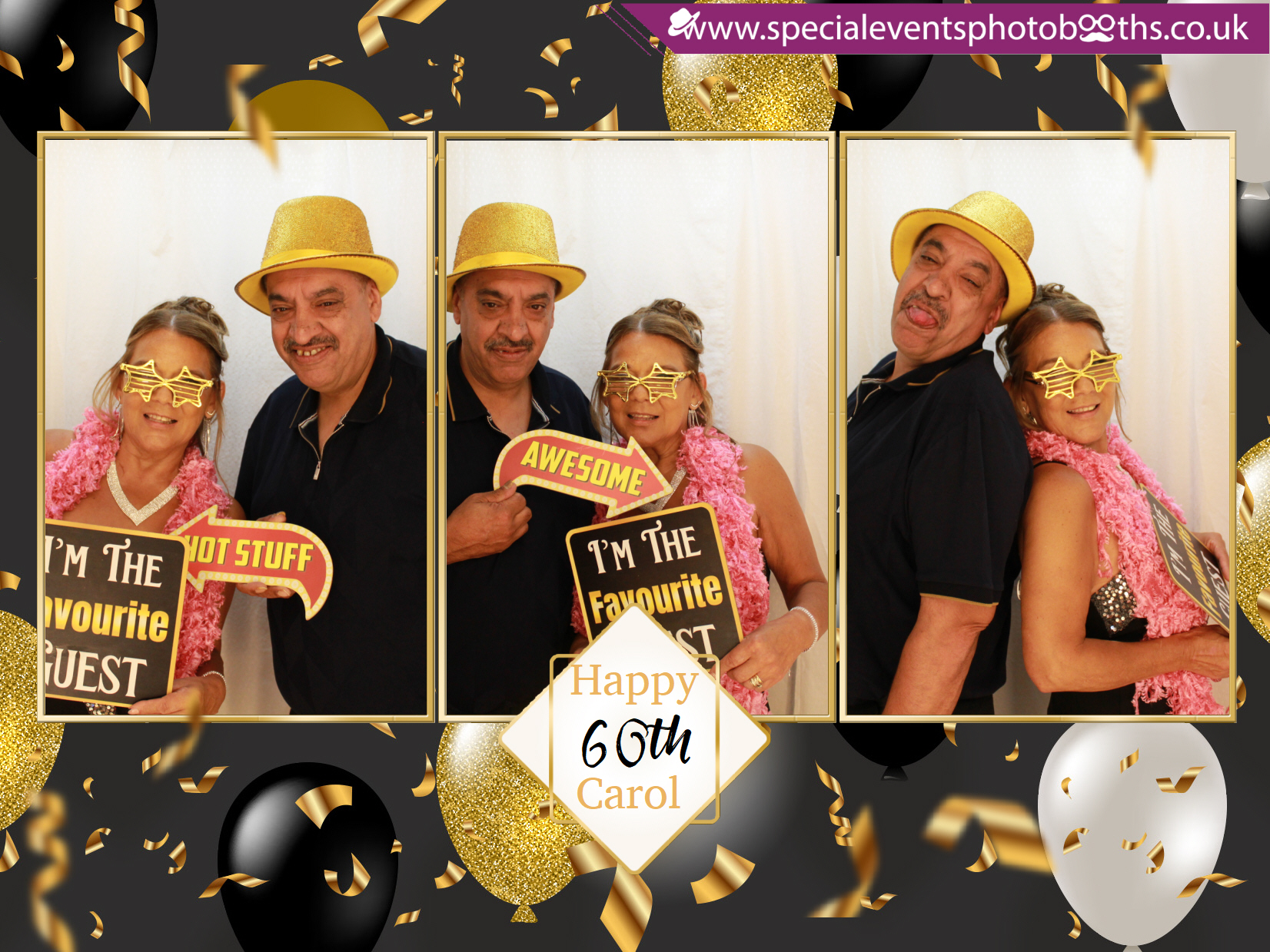 Carol’s 60th Birthday | View more photos from the event at my.specialeventsphotobooths.co.uk/u/SpecialEventsPhotoBooths/Carol’s-60th-Birthday