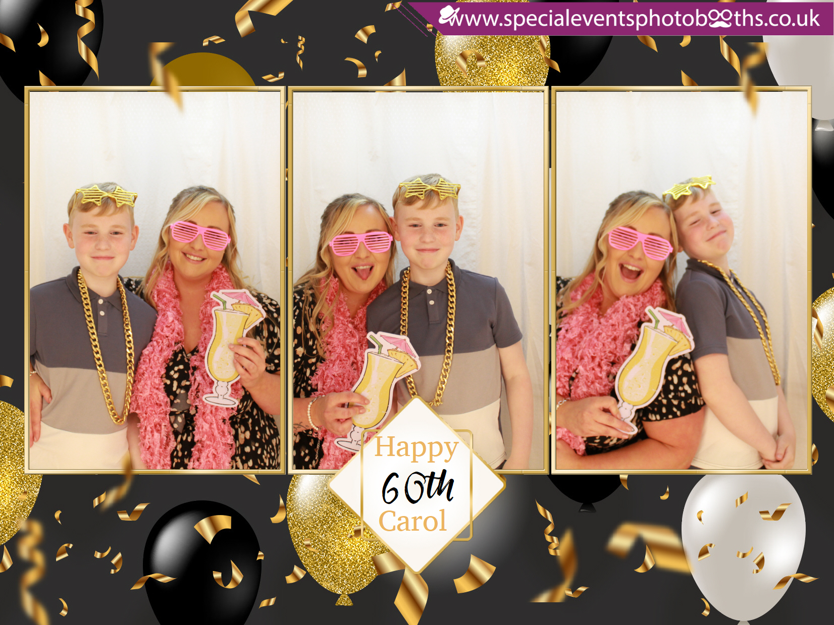 Carol’s 60th Birthday | View more photos from the event at my.specialeventsphotobooths.co.uk/u/SpecialEventsPhotoBooths/Carol’s-60th-Birthday