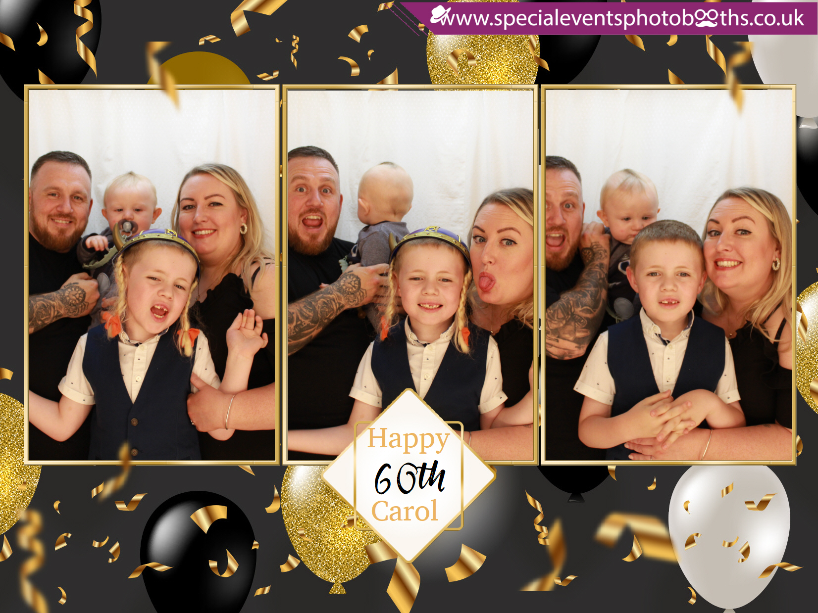 Carol’s 60th Birthday | View more photos from the event at my.specialeventsphotobooths.co.uk/u/SpecialEventsPhotoBooths/Carol’s-60th-Birthday