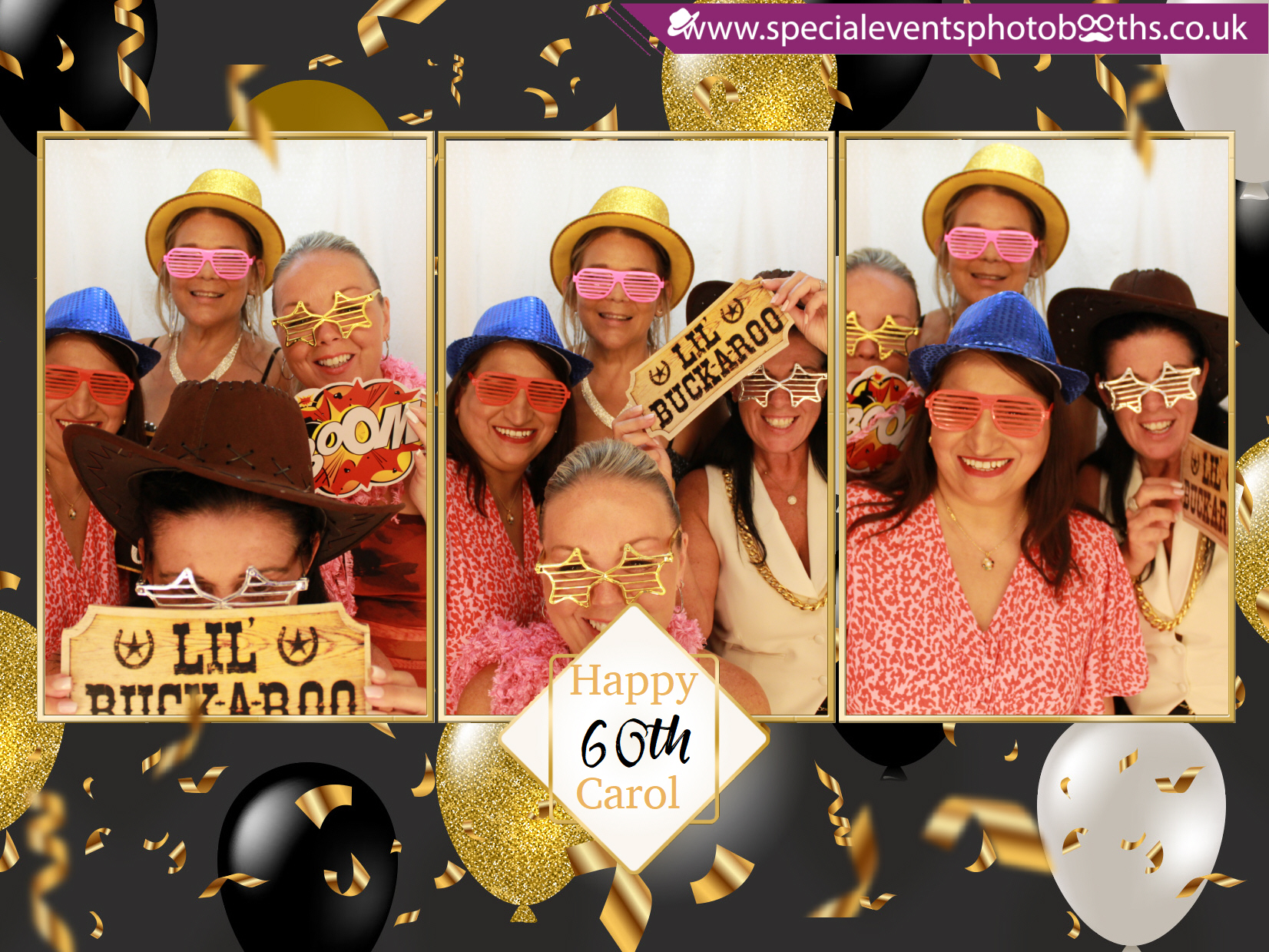 Carol’s 60th Birthday | View more photos from the event at my.specialeventsphotobooths.co.uk/u/SpecialEventsPhotoBooths/Carol’s-60th-Birthday