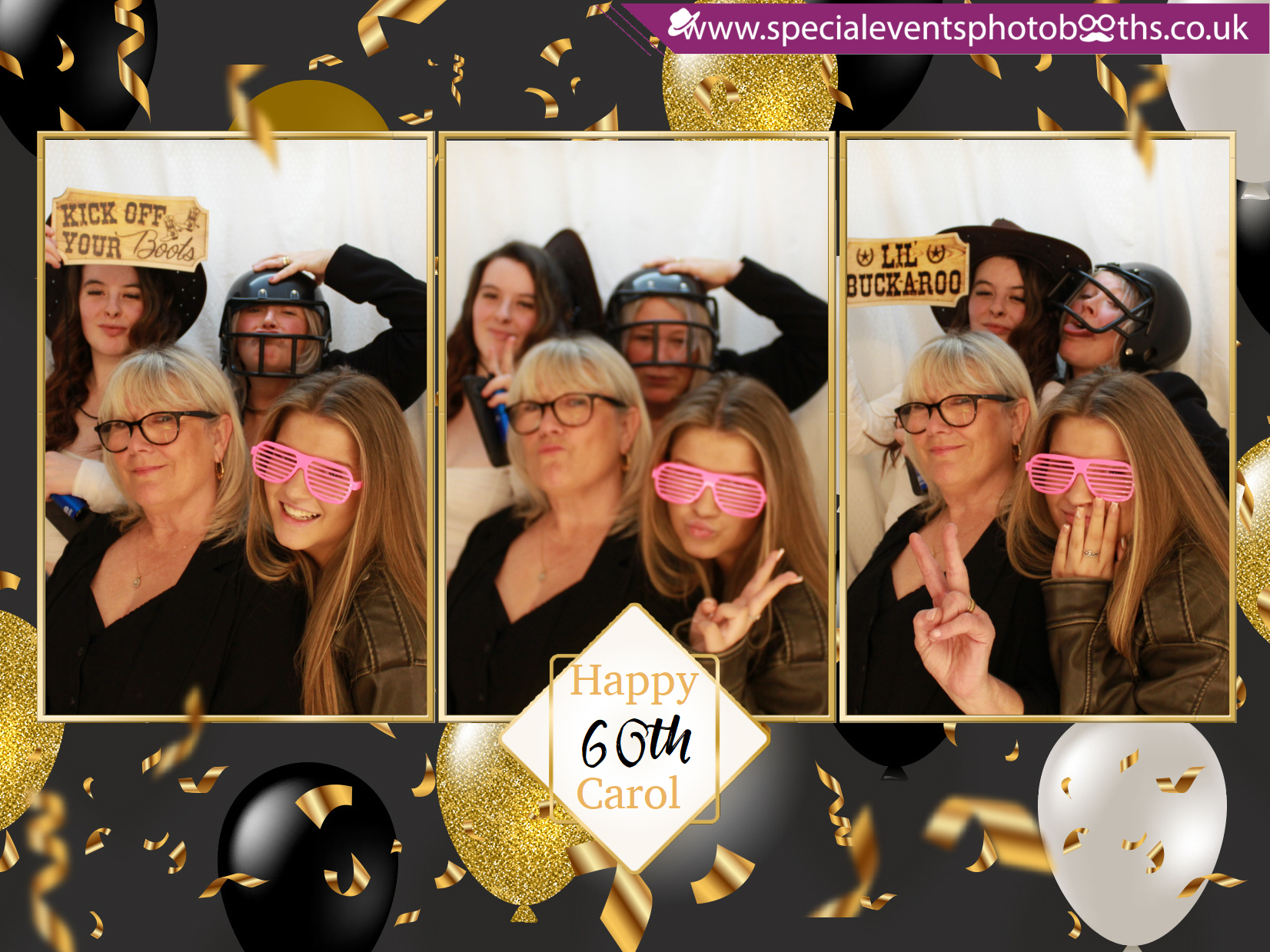 Carol’s 60th Birthday | View more photos from the event at my.specialeventsphotobooths.co.uk/u/SpecialEventsPhotoBooths/Carol’s-60th-Birthday