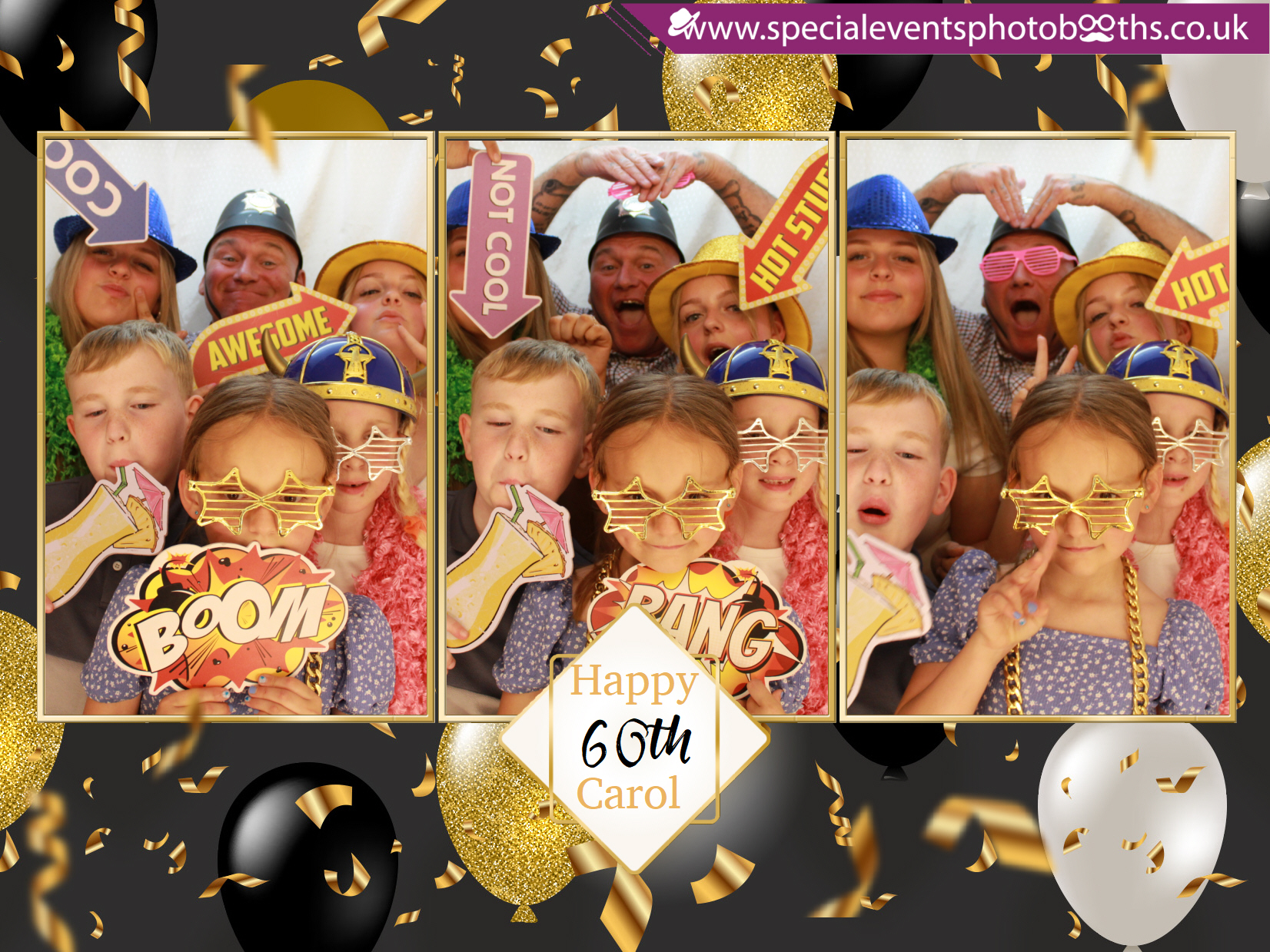 Carol’s 60th Birthday | View more photos from the event at my.specialeventsphotobooths.co.uk/u/SpecialEventsPhotoBooths/Carol’s-60th-Birthday