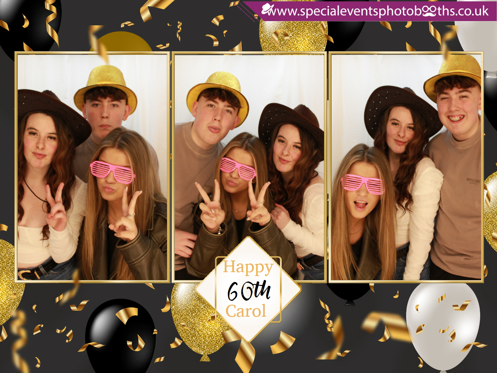 Carol’s 60th Birthday | View more photos from the event at my.specialeventsphotobooths.co.uk/u/SpecialEventsPhotoBooths/Carol’s-60th-Birthday