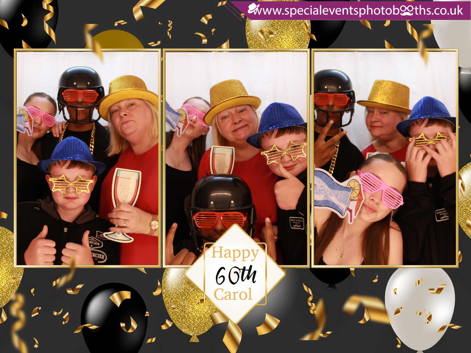 Carol’s 60th Birthday | View more photos from the event at my.specialeventsphotobooths.co.uk/u/SpecialEventsPhotoBooths/Carol’s-60th-Birthday